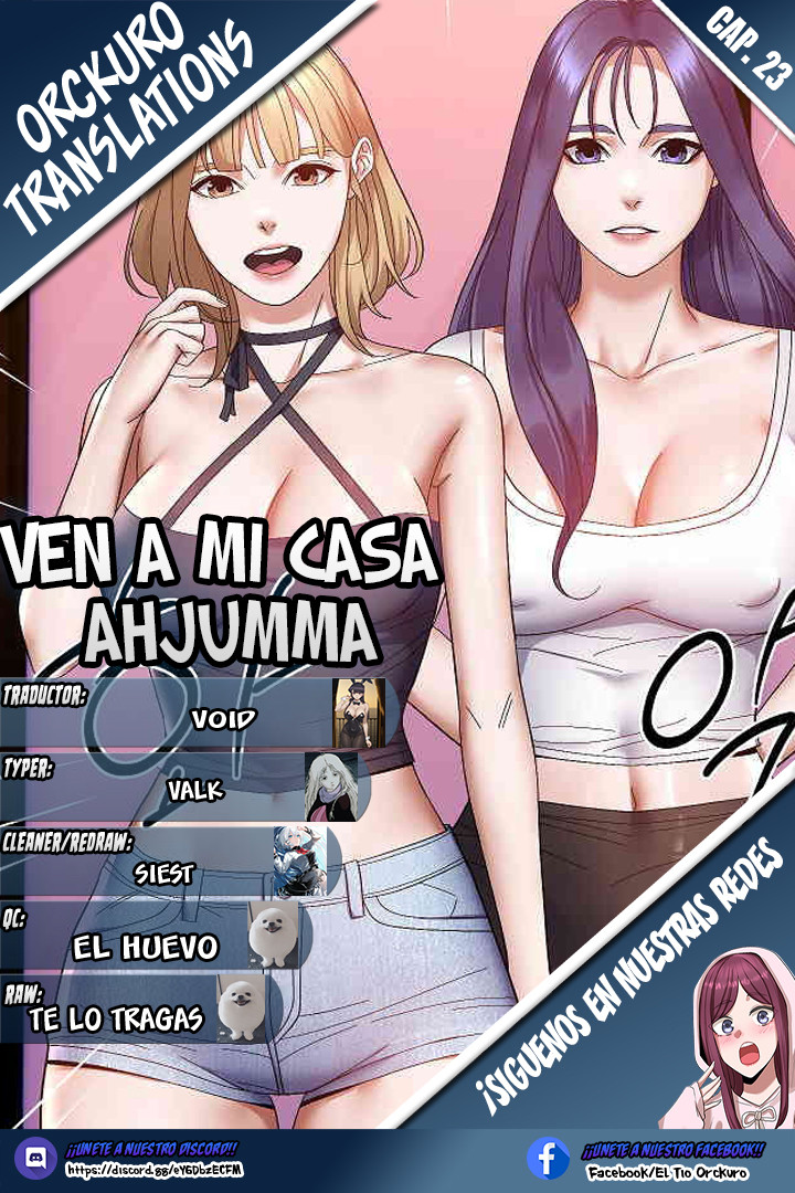 Ven a mi casa Ahjumma Capítulo 23 - Page 2