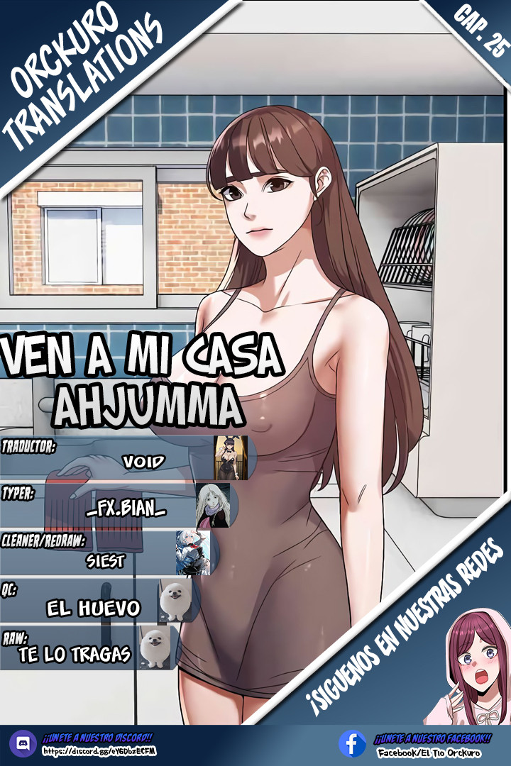 Ven a mi casa Ahjumma Capítulo 25 - Page 2