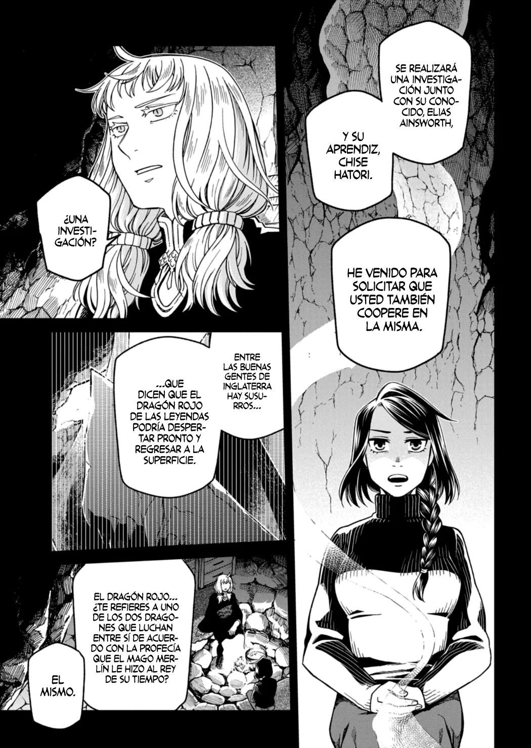 Mahoutsukai no Yome Capítulo 117 - Page 4