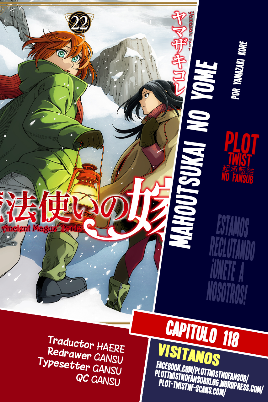 Mahoutsukai no Yome Capítulo 118 - Page 1