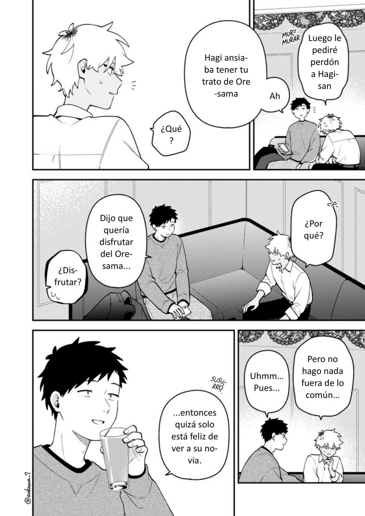 Gōkon ni ittara onna ga inakatta hanashi Capítulo 71 - Page 9