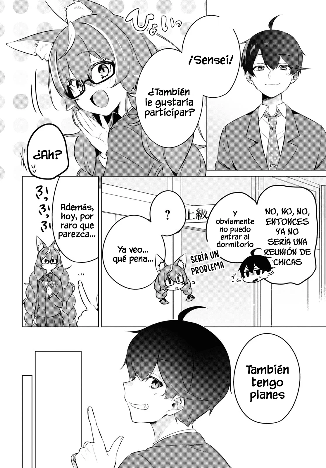Jingai Kyoushitsu no Ningen Kirai Kyoushi ~Hitoma-sensei, Watashi-tachi ni Ningen wo Oshiete kuremasu ka….?~ Capítulo 14 - Page 10