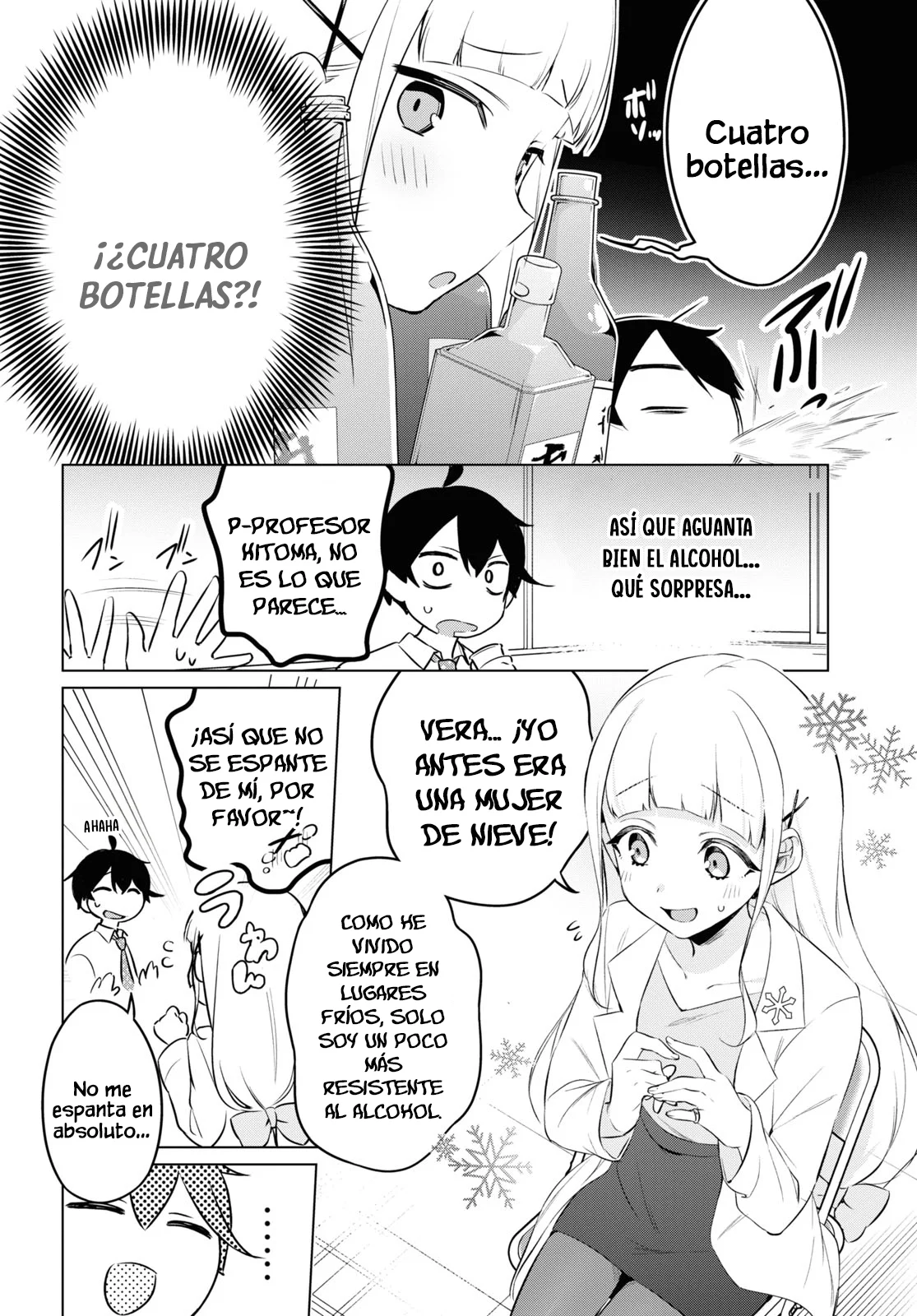 Jingai Kyoushitsu no Ningen Kirai Kyoushi ~Hitoma-sensei, Watashi-tachi ni Ningen wo Oshiete kuremasu ka….?~ Capítulo 14 - Page 14