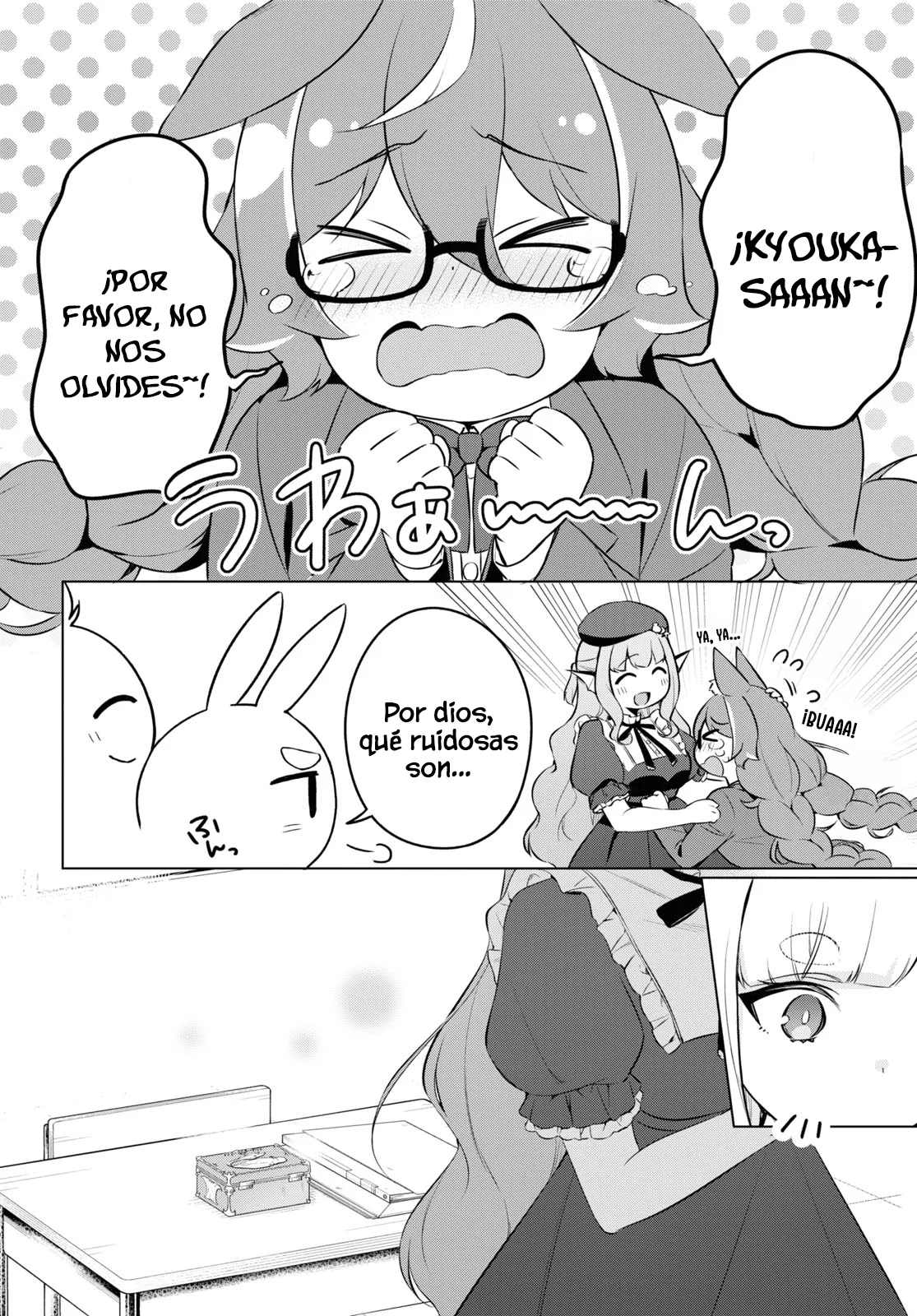 Jingai Kyoushitsu no Ningen Kirai Kyoushi ~Hitoma-sensei, Watashi-tachi ni Ningen wo Oshiete kuremasu ka….?~ Capítulo 14 - Page 4