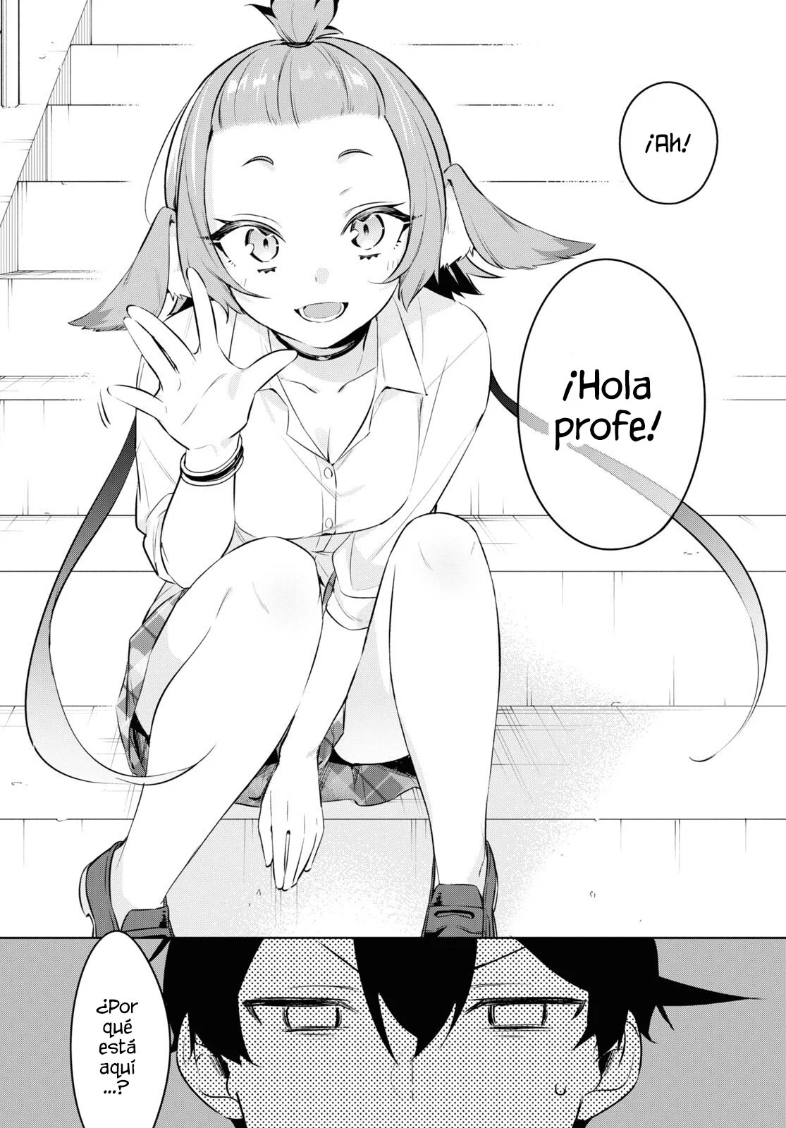 Jingai Kyoushitsu no Ningen Kirai Kyoushi ~Hitoma-sensei, Watashi-tachi ni Ningen wo Oshiete kuremasu ka….?~ Capítulo 15 - Page 8