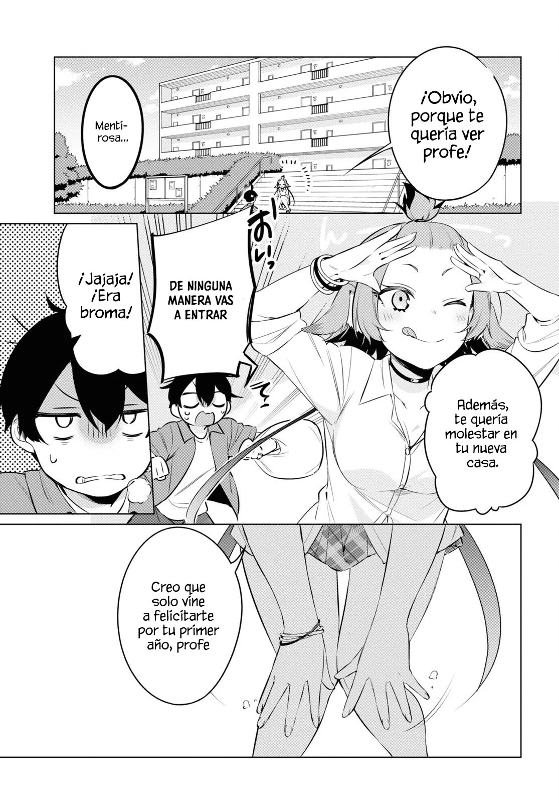 Jingai Kyoushitsu no Ningen Kirai Kyoushi ~Hitoma-sensei, Watashi-tachi ni Ningen wo Oshiete kuremasu ka….?~ Capítulo 15 - Page 9