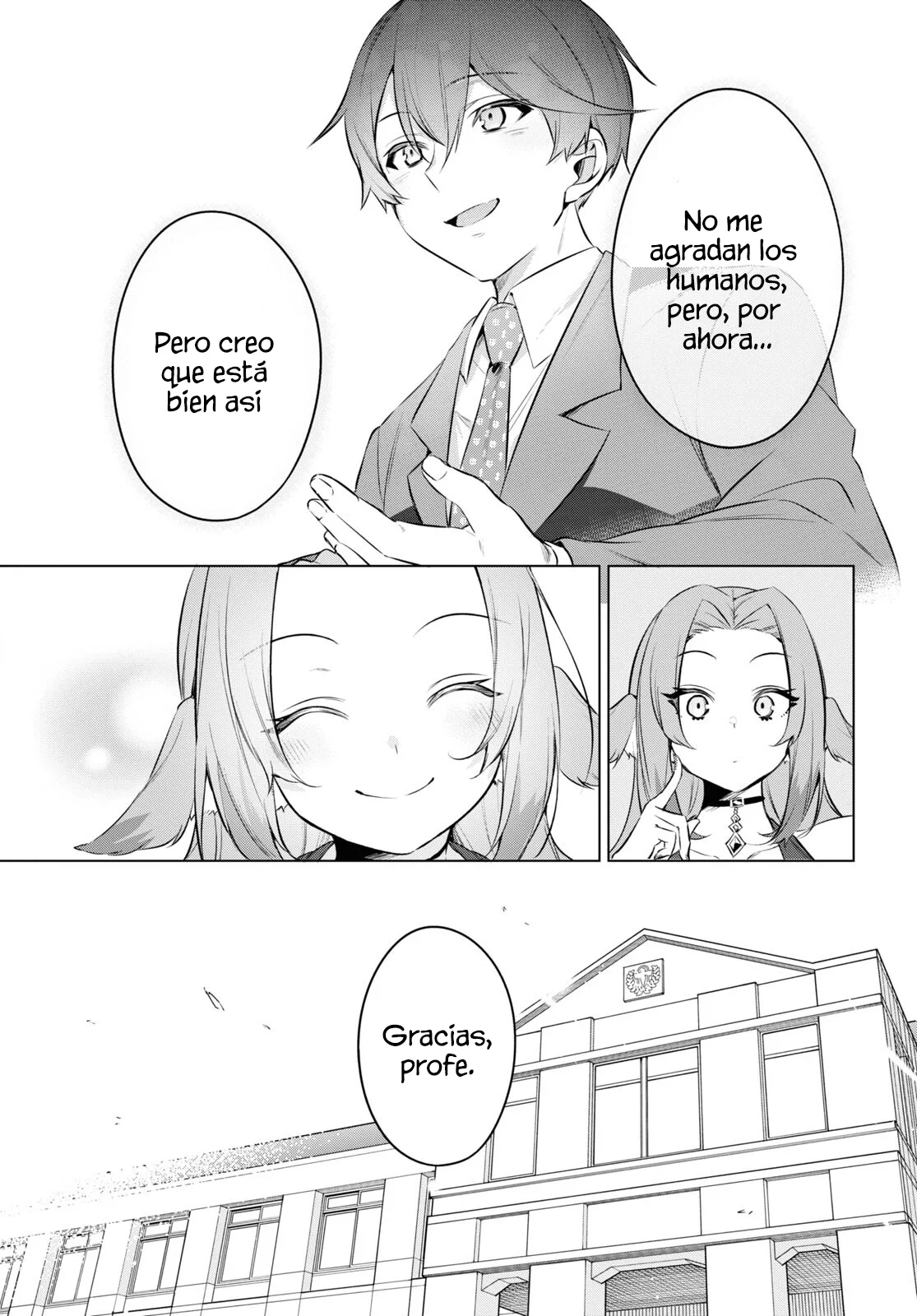 Jingai Kyoushitsu no Ningen Kirai Kyoushi ~Hitoma-sensei, Watashi-tachi ni Ningen wo Oshiete kuremasu ka….?~ Capítulo 16 - Page 10