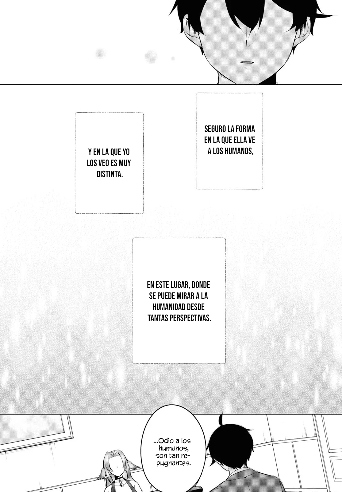 Jingai Kyoushitsu no Ningen Kirai Kyoushi ~Hitoma-sensei, Watashi-tachi ni Ningen wo Oshiete kuremasu ka….?~ Capítulo 16 - Page 9