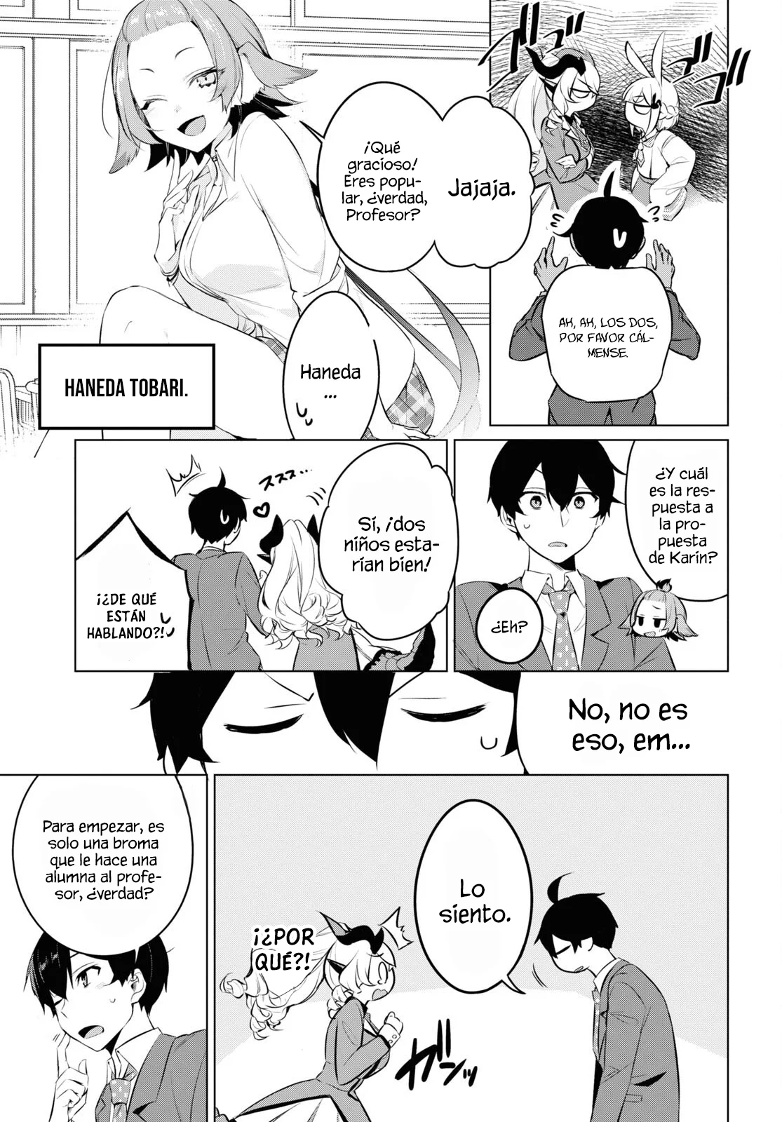 Jingai Kyoushitsu no Ningen Kirai Kyoushi ~Hitoma-sensei, Watashi-tachi ni Ningen wo Oshiete kuremasu ka….?~ Capítulo 17 - Page 11