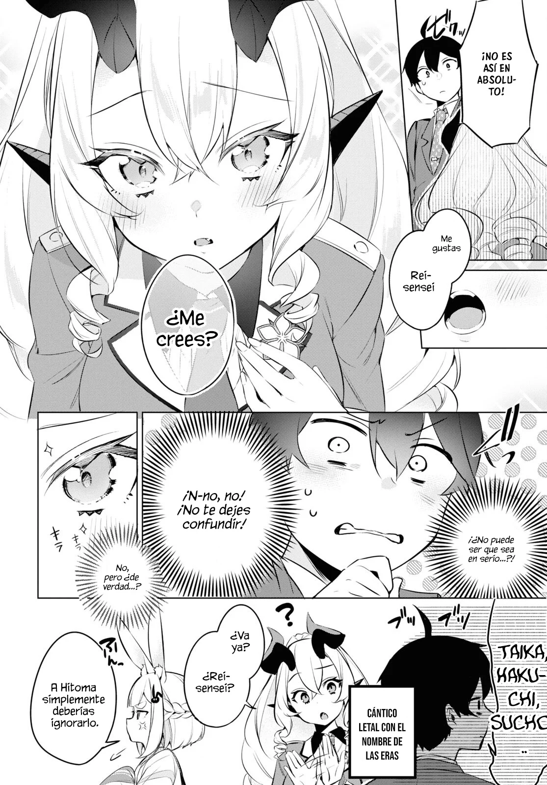 Jingai Kyoushitsu no Ningen Kirai Kyoushi ~Hitoma-sensei, Watashi-tachi ni Ningen wo Oshiete kuremasu ka….?~ Capítulo 17 - Page 12
