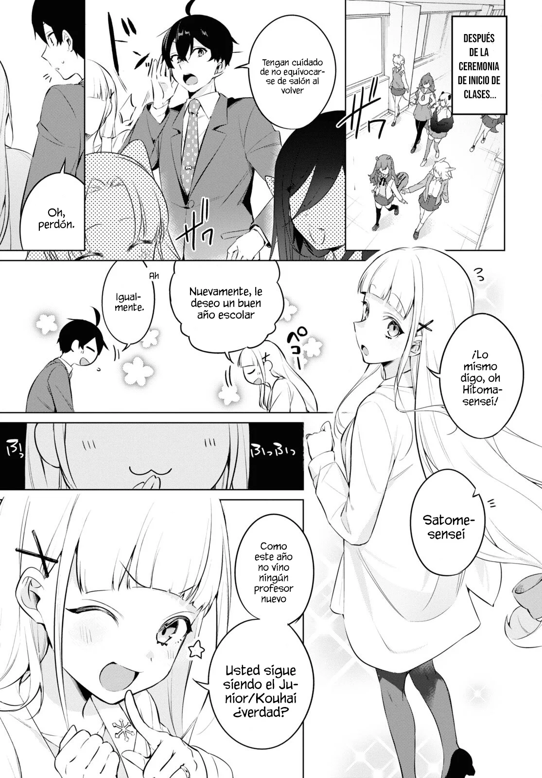 Jingai Kyoushitsu no Ningen Kirai Kyoushi ~Hitoma-sensei, Watashi-tachi ni Ningen wo Oshiete kuremasu ka….?~ Capítulo 17 - Page 5