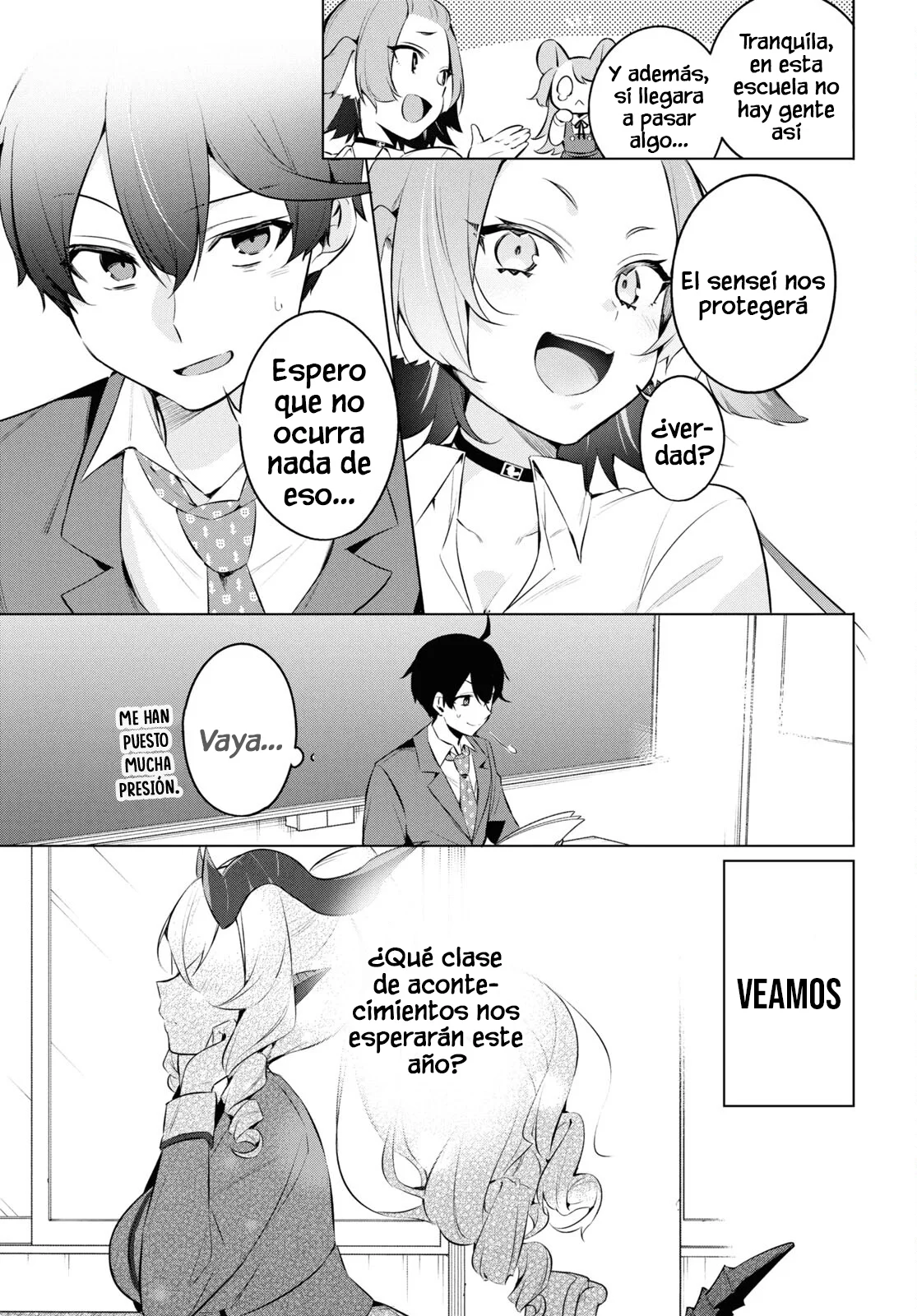 Jingai Kyoushitsu no Ningen Kirai Kyoushi ~Hitoma-sensei, Watashi-tachi ni Ningen wo Oshiete kuremasu ka….?~ Capítulo 18 - Page 15