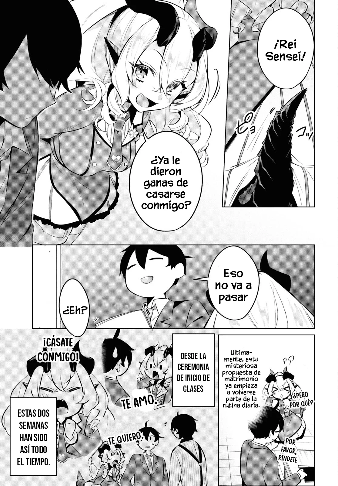 Jingai Kyoushitsu no Ningen Kirai Kyoushi ~Hitoma-sensei, Watashi-tachi ni Ningen wo Oshiete kuremasu ka….?~ Capítulo 18 - Page 17