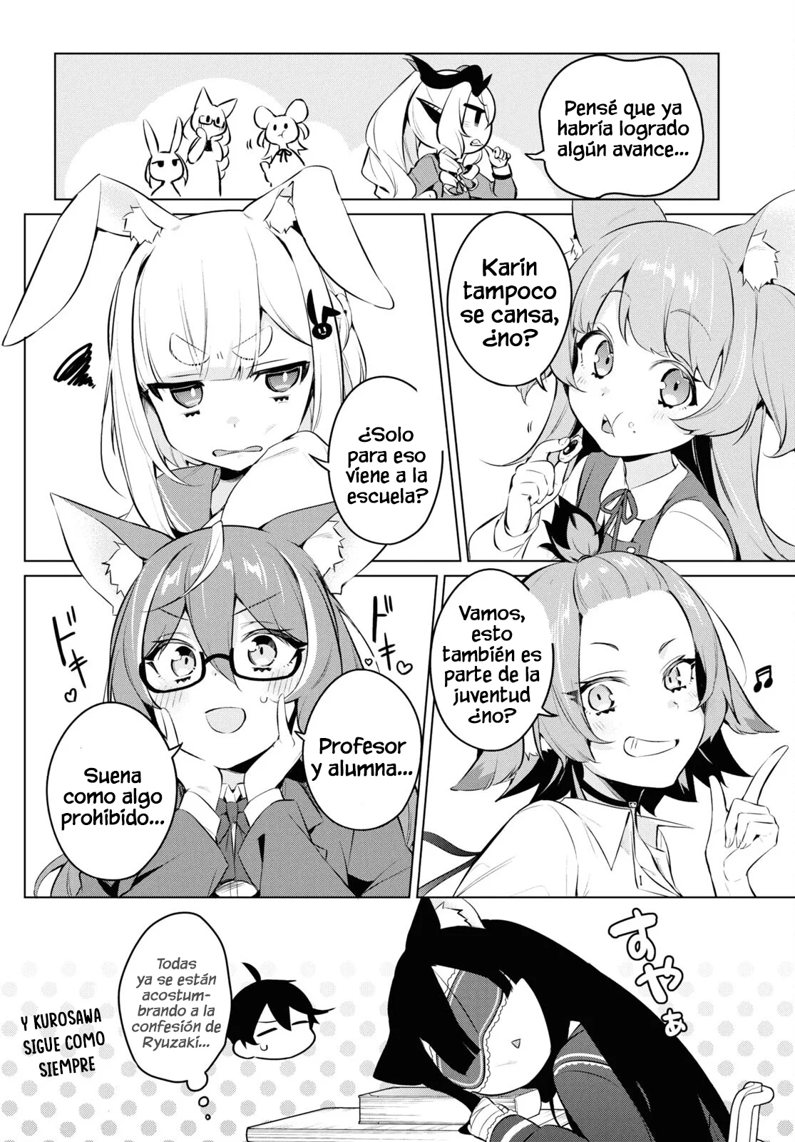 Jingai Kyoushitsu no Ningen Kirai Kyoushi ~Hitoma-sensei, Watashi-tachi ni Ningen wo Oshiete kuremasu ka….?~ Capítulo 18 - Page 18