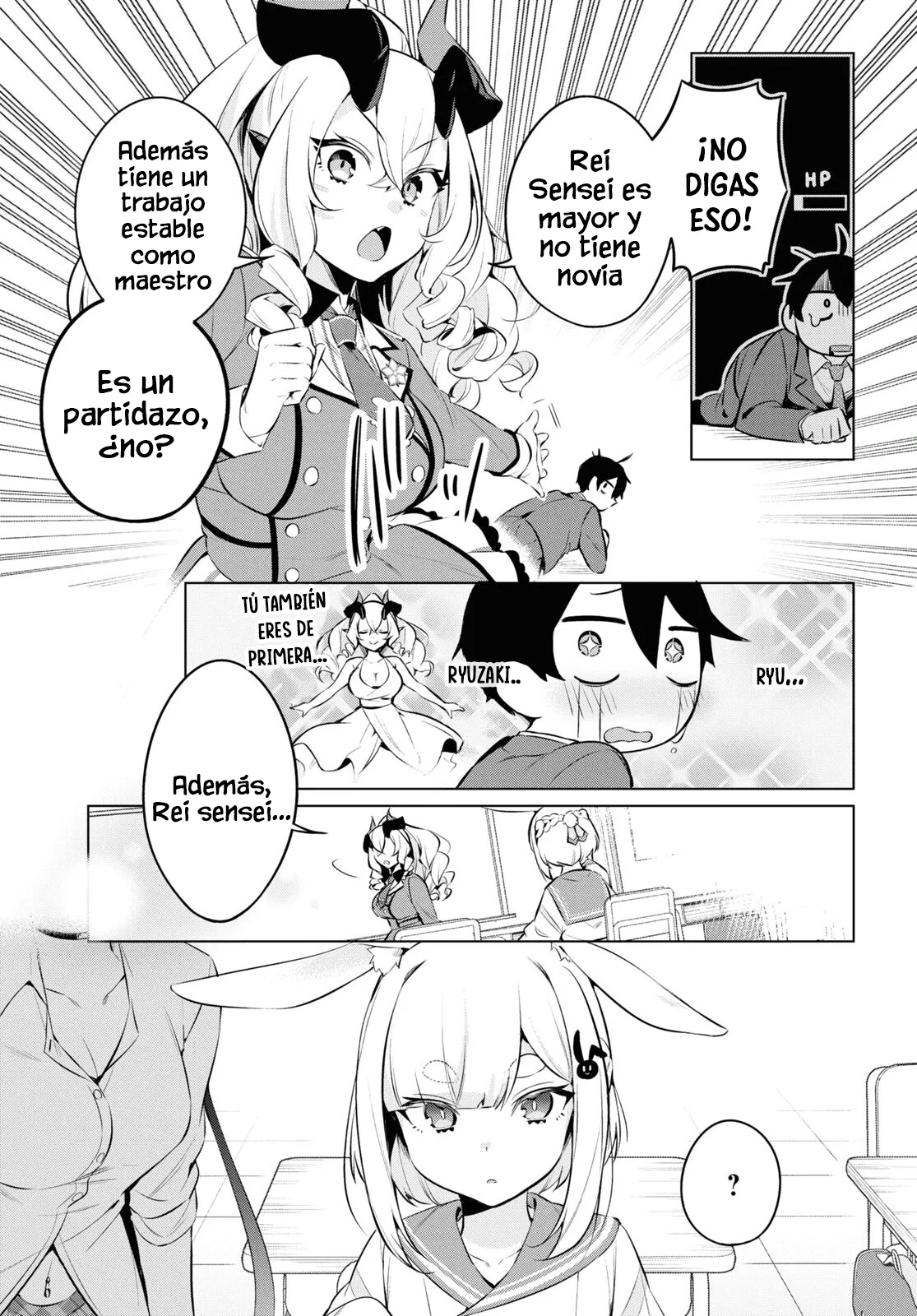 Jingai Kyoushitsu no Ningen Kirai Kyoushi ~Hitoma-sensei, Watashi-tachi ni Ningen wo Oshiete kuremasu ka….?~ Capítulo 18 - Page 21