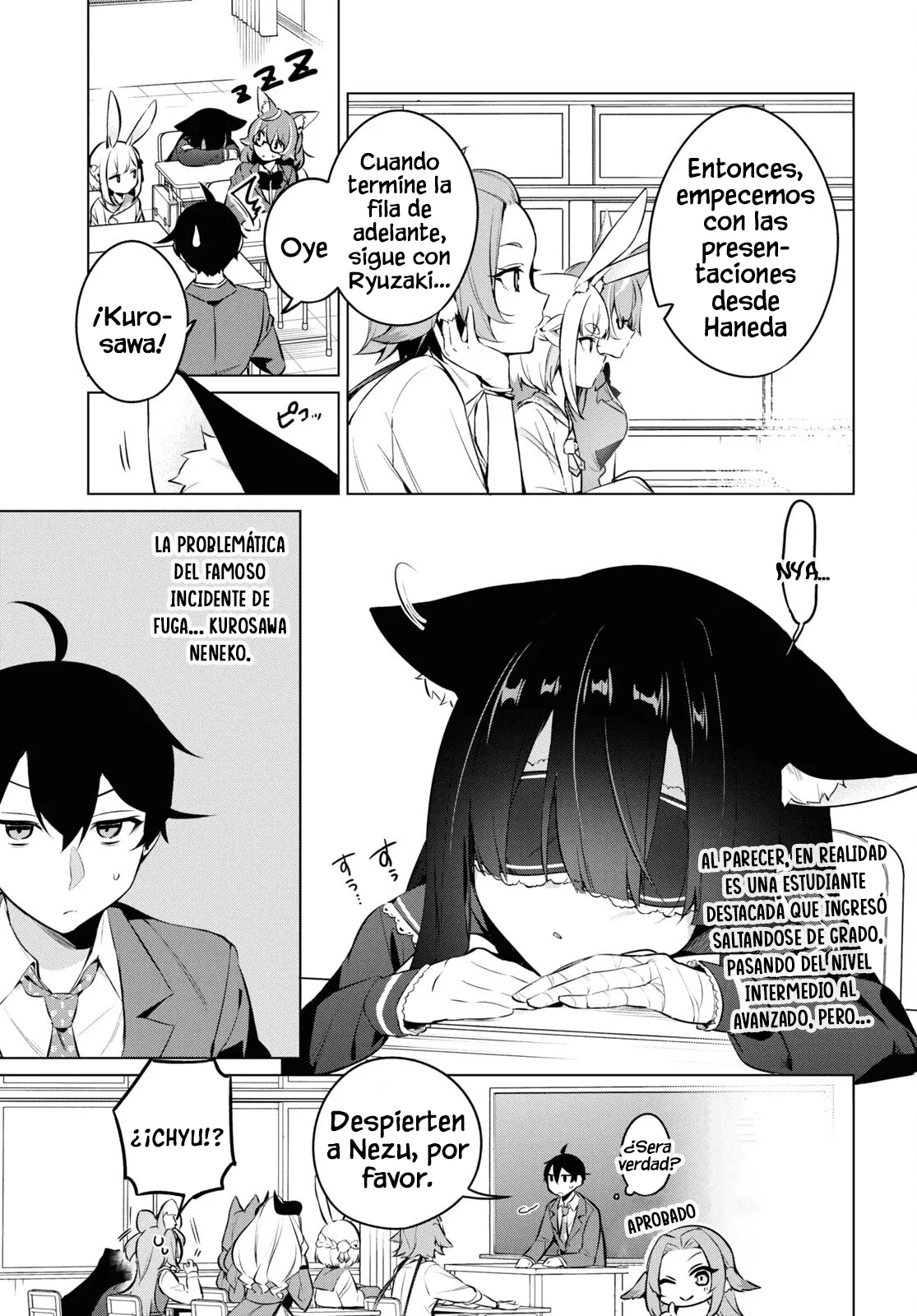 Jingai Kyoushitsu no Ningen Kirai Kyoushi ~Hitoma-sensei, Watashi-tachi ni Ningen wo Oshiete kuremasu ka….?~ Capítulo 18 - Page 5