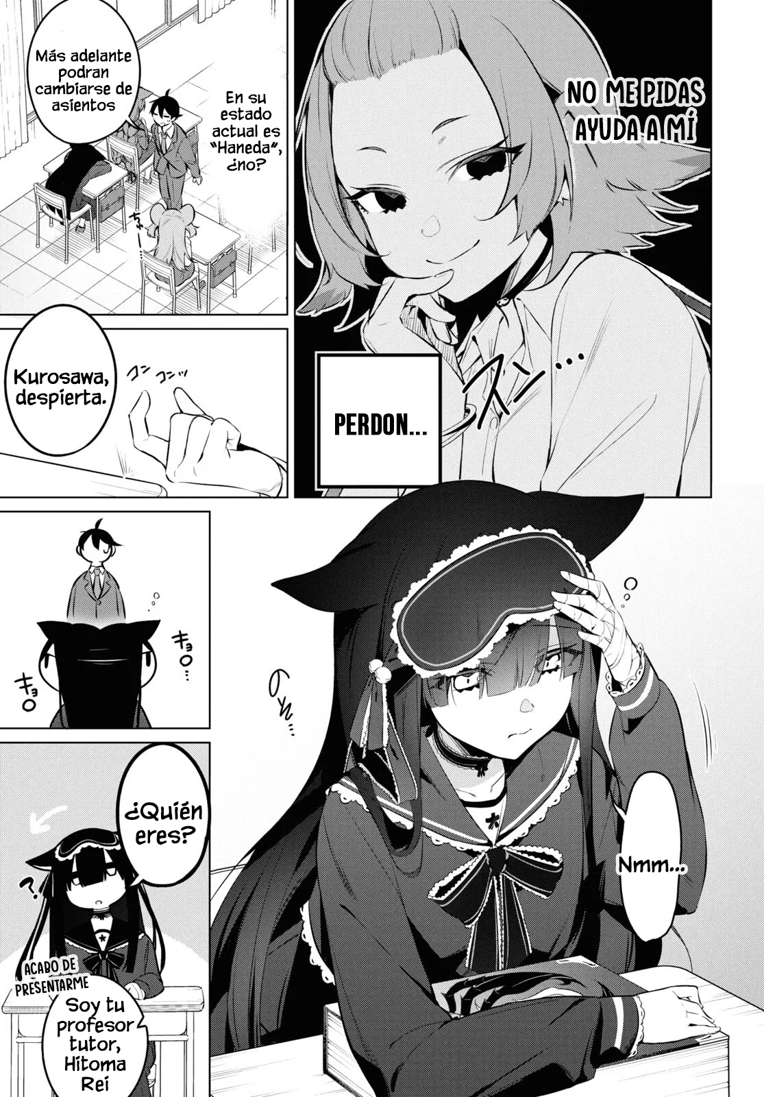 Jingai Kyoushitsu no Ningen Kirai Kyoushi ~Hitoma-sensei, Watashi-tachi ni Ningen wo Oshiete kuremasu ka….?~ Capítulo 18 - Page 7