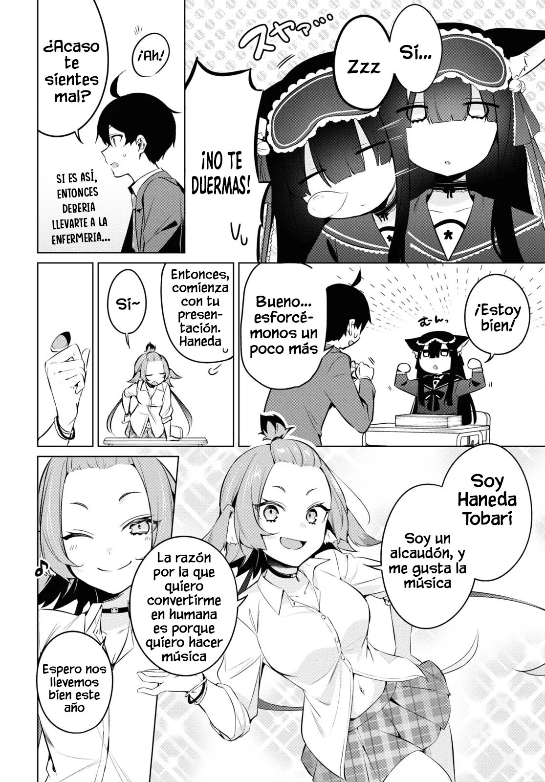Jingai Kyoushitsu no Ningen Kirai Kyoushi ~Hitoma-sensei, Watashi-tachi ni Ningen wo Oshiete kuremasu ka….?~ Capítulo 18 - Page 8
