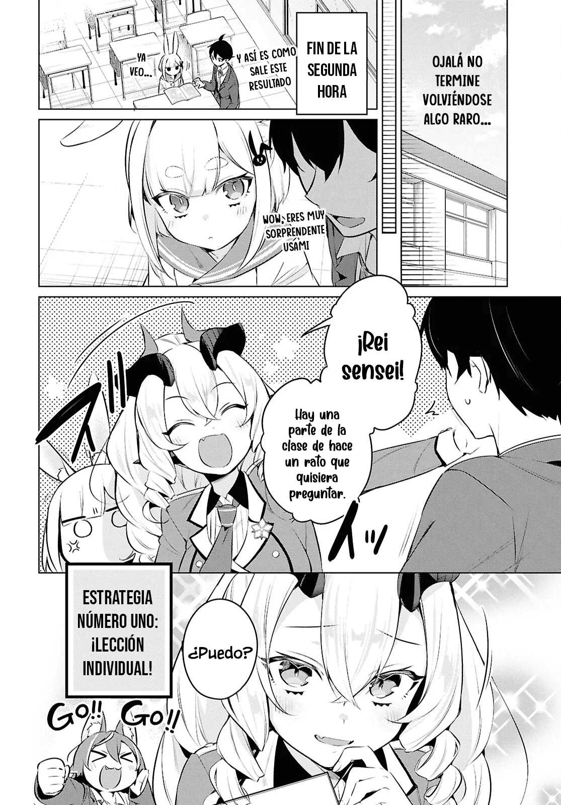 Jingai Kyoushitsu no Ningen Kirai Kyoushi ~Hitoma-sensei, Watashi-tachi ni Ningen wo Oshiete kuremasu ka….?~ Capítulo 19 - Page 16