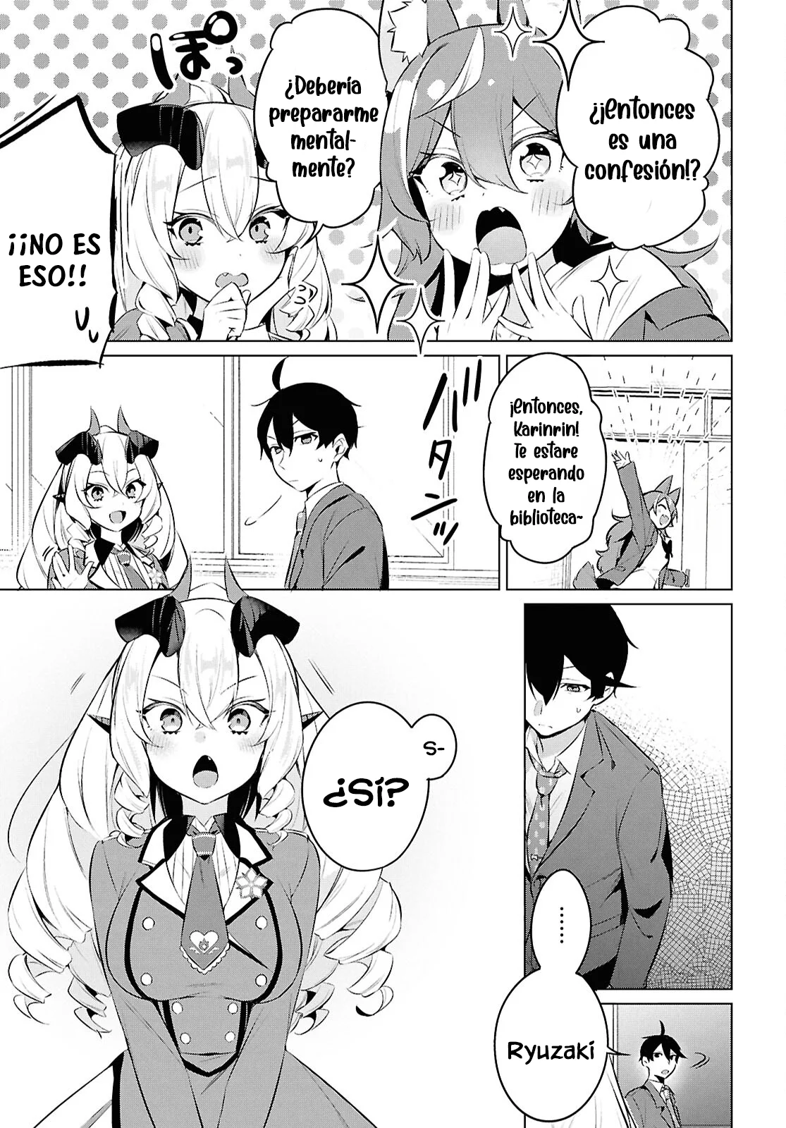 Jingai Kyoushitsu no Ningen Kirai Kyoushi ~Hitoma-sensei, Watashi-tachi ni Ningen wo Oshiete kuremasu ka….?~ Capítulo 19 - Page 21