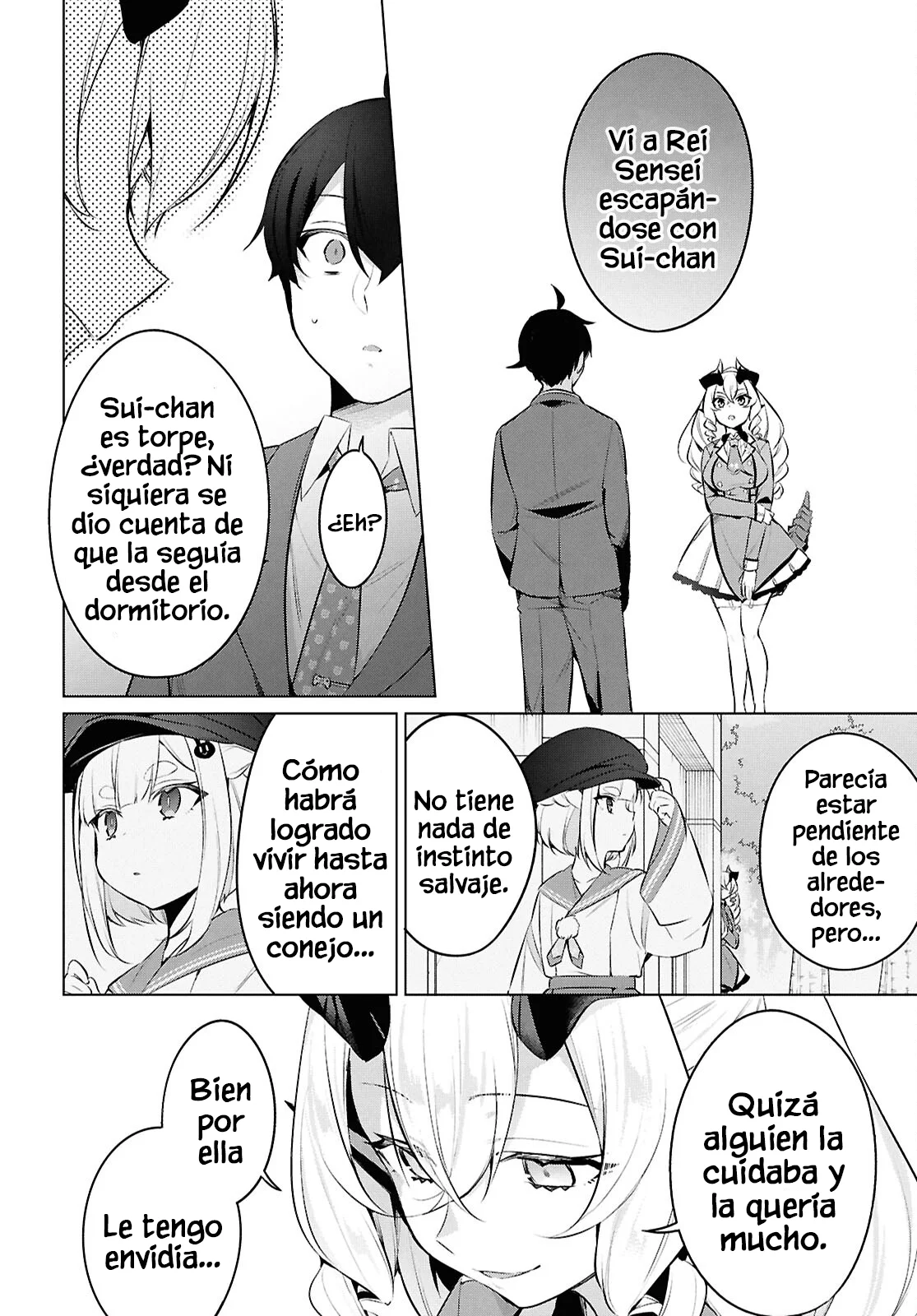 Jingai Kyoushitsu no Ningen Kirai Kyoushi ~Hitoma-sensei, Watashi-tachi ni Ningen wo Oshiete kuremasu ka….?~ Capítulo 19 - Page 26