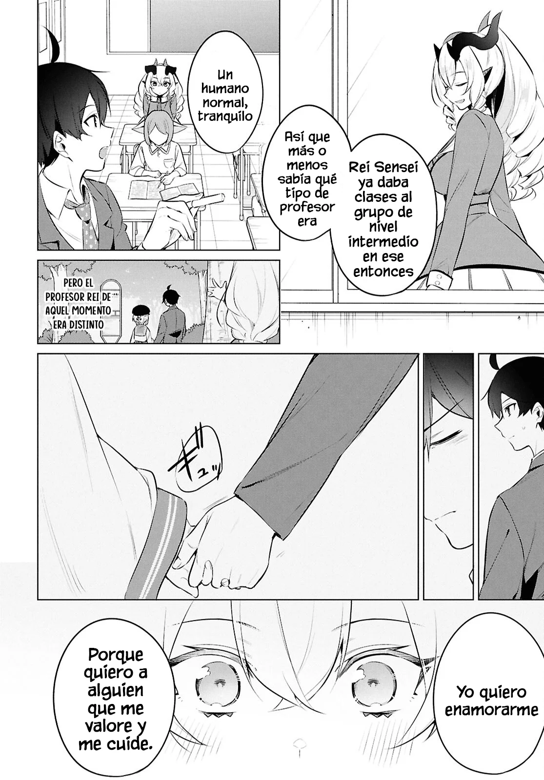 Jingai Kyoushitsu no Ningen Kirai Kyoushi ~Hitoma-sensei, Watashi-tachi ni Ningen wo Oshiete kuremasu ka….?~ Capítulo 19 - Page 28