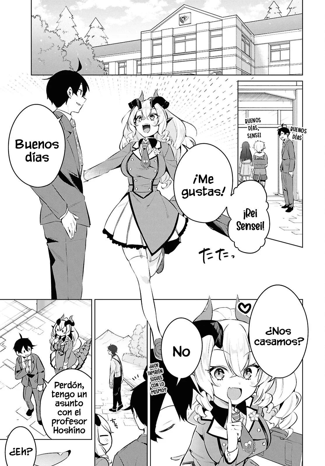 Jingai Kyoushitsu no Ningen Kirai Kyoushi ~Hitoma-sensei, Watashi-tachi ni Ningen wo Oshiete kuremasu ka….?~ Capítulo 19 - Page 5