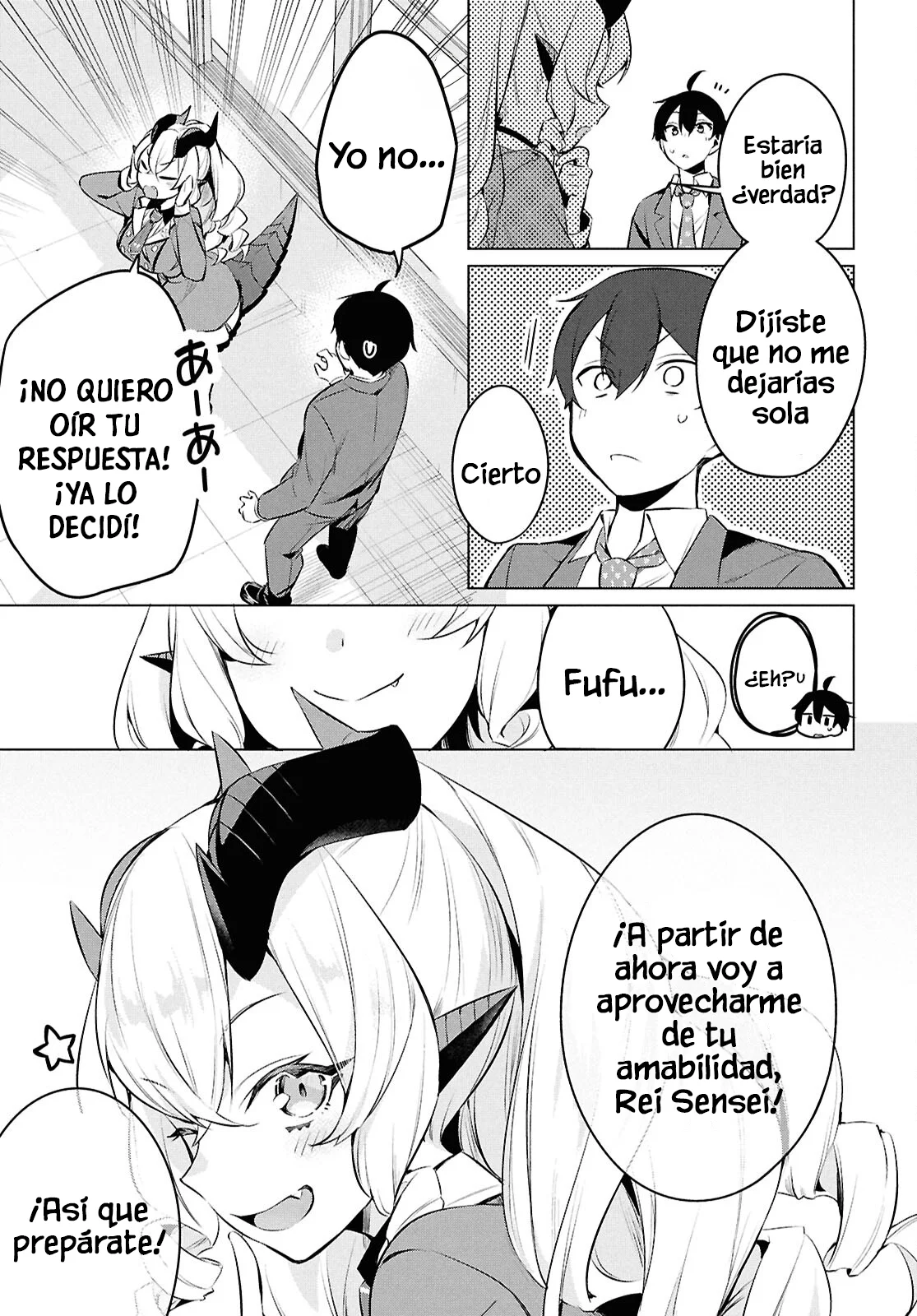 Jingai Kyoushitsu no Ningen Kirai Kyoushi ~Hitoma-sensei, Watashi-tachi ni Ningen wo Oshiete kuremasu ka….?~ Capítulo 21 - Page 10