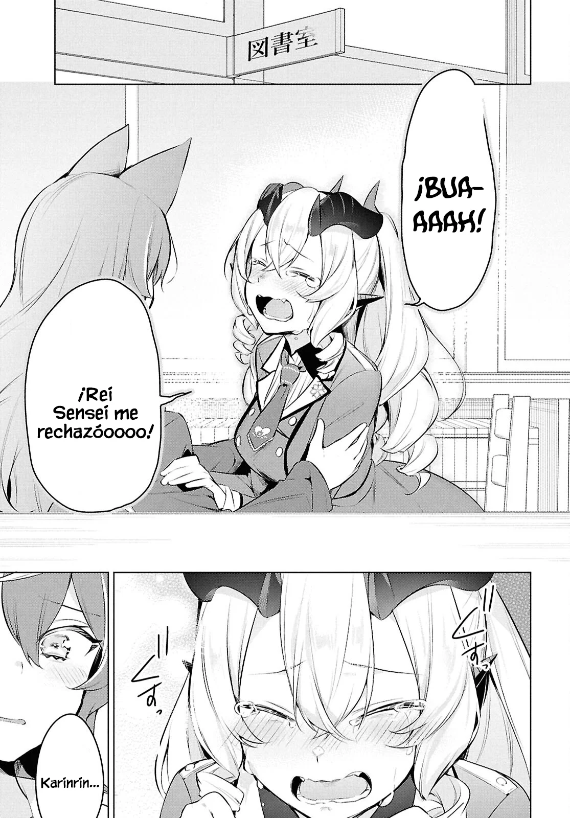 Jingai Kyoushitsu no Ningen Kirai Kyoushi ~Hitoma-sensei, Watashi-tachi ni Ningen wo Oshiete kuremasu ka….?~ Capítulo 21 - Page 12
