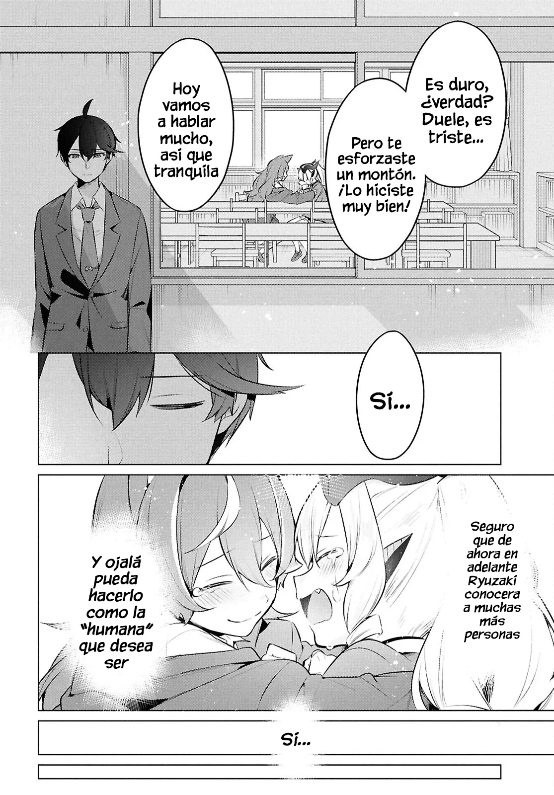Jingai Kyoushitsu no Ningen Kirai Kyoushi ~Hitoma-sensei, Watashi-tachi ni Ningen wo Oshiete kuremasu ka….?~ Capítulo 21 - Page 13