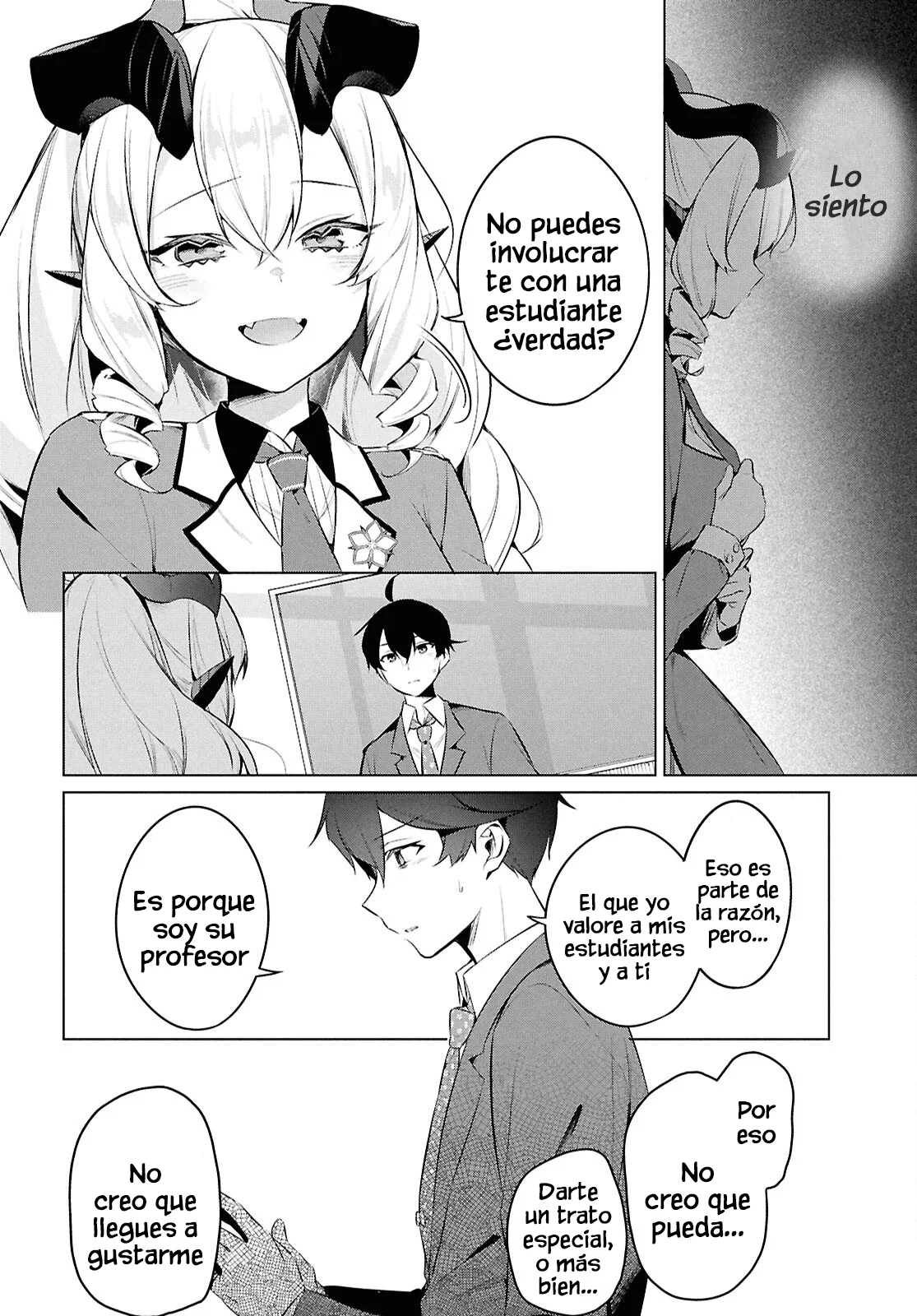 Jingai Kyoushitsu no Ningen Kirai Kyoushi ~Hitoma-sensei, Watashi-tachi ni Ningen wo Oshiete kuremasu ka….?~ Capítulo 21 - Page 4