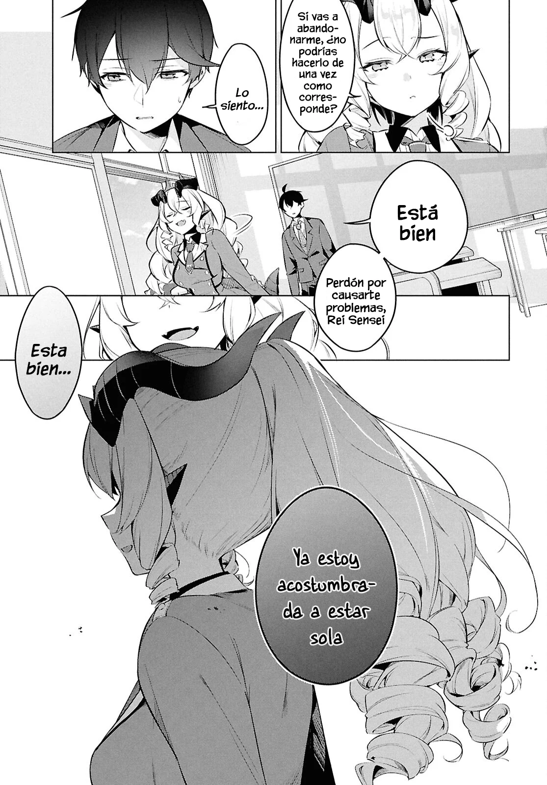 Jingai Kyoushitsu no Ningen Kirai Kyoushi ~Hitoma-sensei, Watashi-tachi ni Ningen wo Oshiete kuremasu ka….?~ Capítulo 21 - Page 5