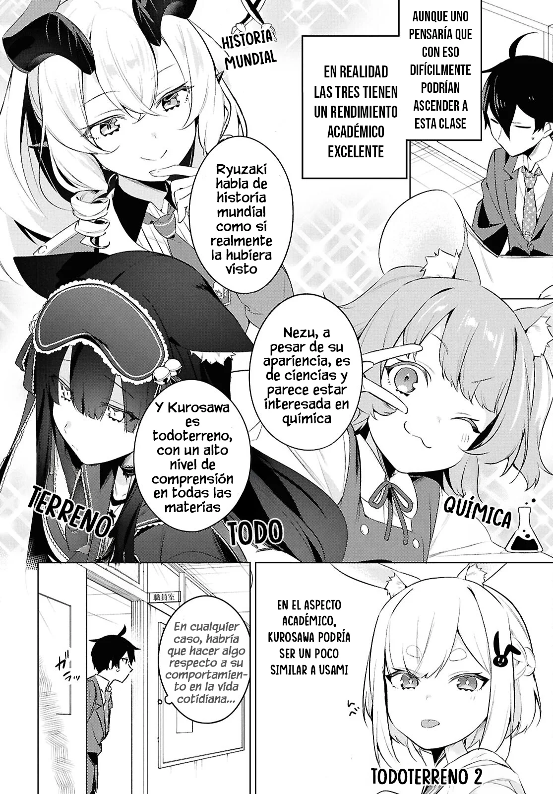 Jingai Kyoushitsu no Ningen Kirai Kyoushi ~Hitoma-sensei, Watashi-tachi ni Ningen wo Oshiete kuremasu ka….?~ Capítulo 22 - Page 6