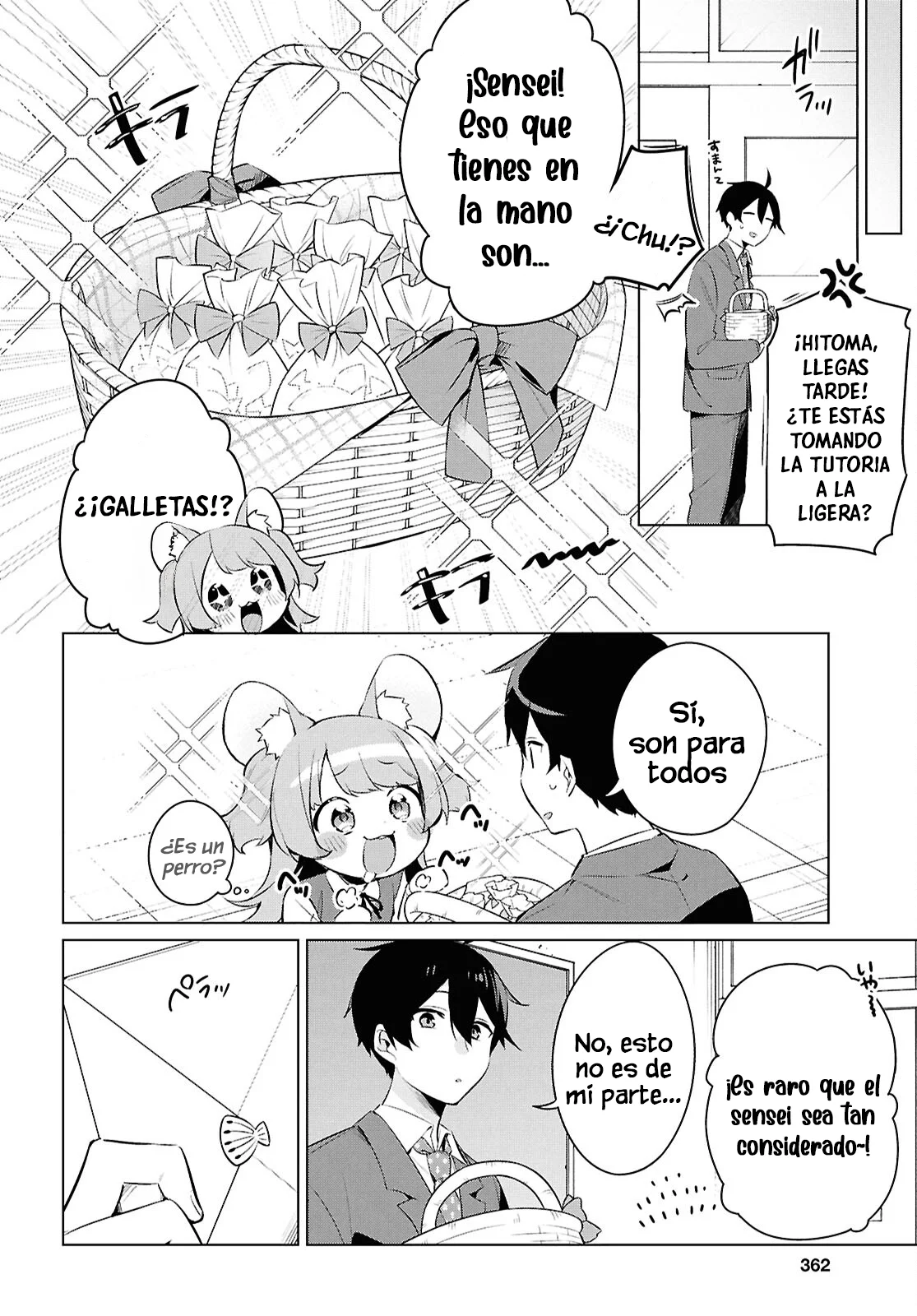 Jingai Kyoushitsu no Ningen Kirai Kyoushi ~Hitoma-sensei, Watashi-tachi ni Ningen wo Oshiete kuremasu ka….?~ Capítulo 22 - Page 8
