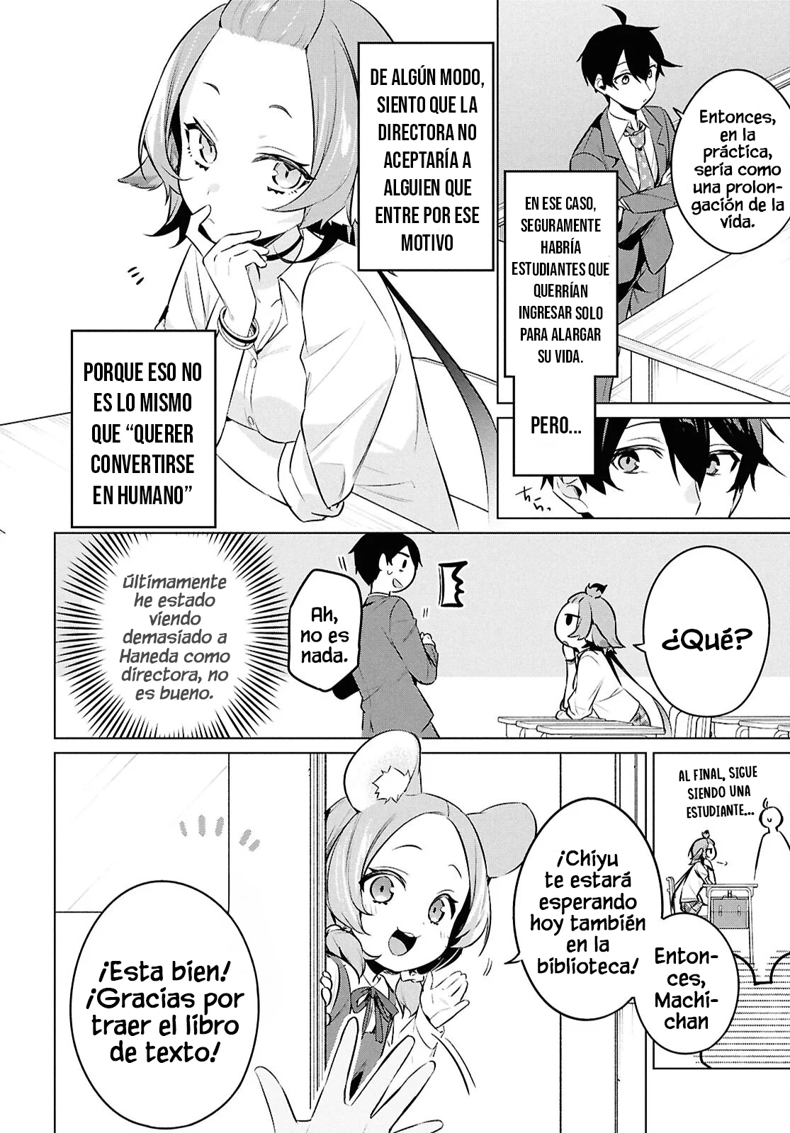 Jingai Kyoushitsu no Ningen Kirai Kyoushi ~Hitoma-sensei, Watashi-tachi ni Ningen wo Oshiete kuremasu ka….?~ Capítulo 23 - Page 10