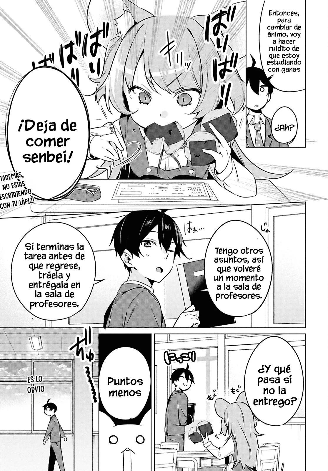 Jingai Kyoushitsu no Ningen Kirai Kyoushi ~Hitoma-sensei, Watashi-tachi ni Ningen wo Oshiete kuremasu ka….?~ Capítulo 23 - Page 15