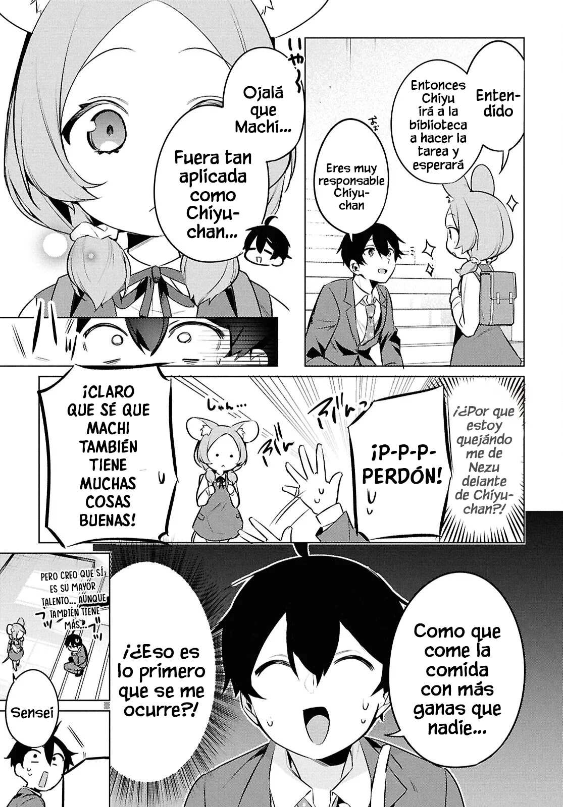 Jingai Kyoushitsu no Ningen Kirai Kyoushi ~Hitoma-sensei, Watashi-tachi ni Ningen wo Oshiete kuremasu ka….?~ Capítulo 23 - Page 17