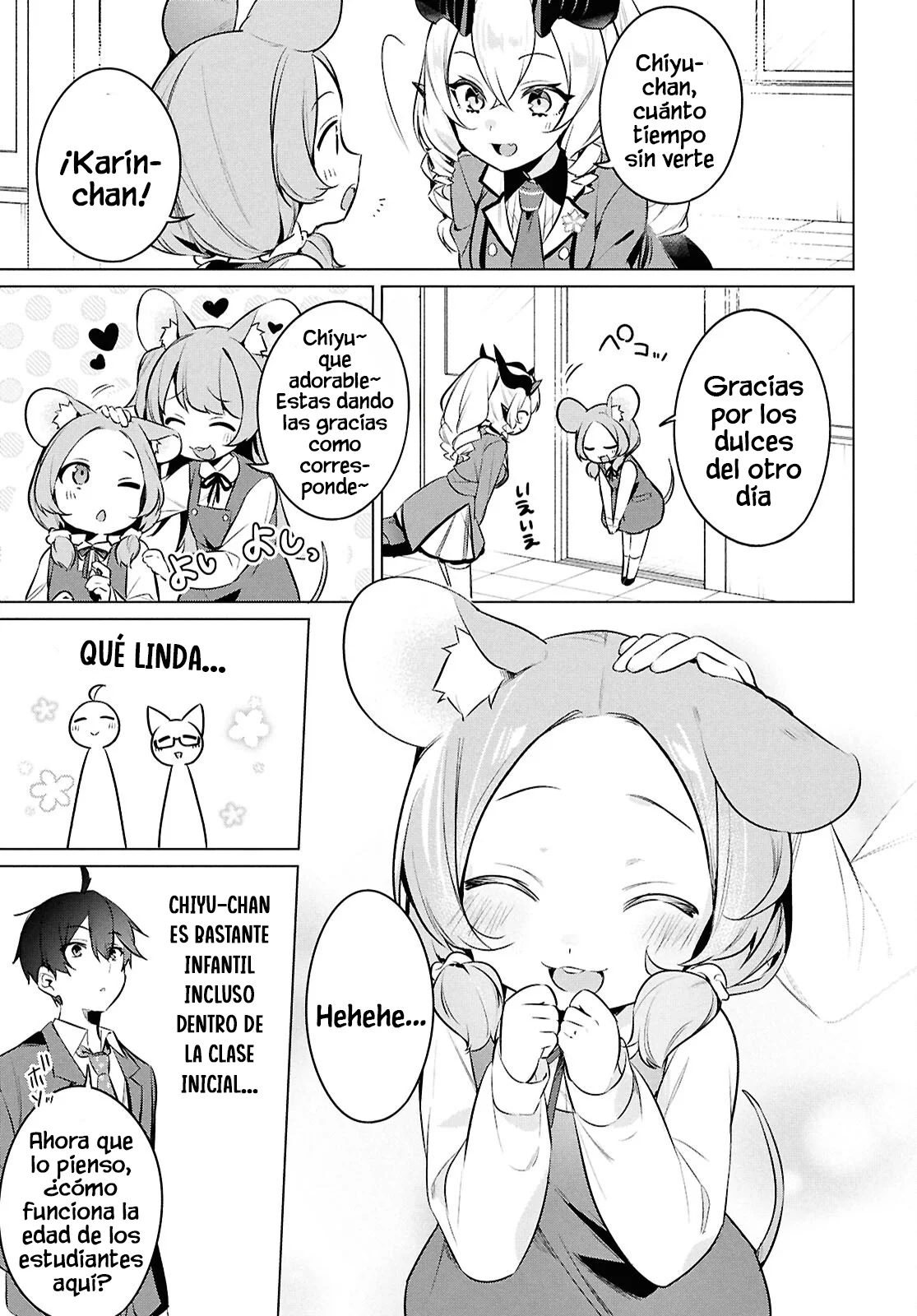 Jingai Kyoushitsu no Ningen Kirai Kyoushi ~Hitoma-sensei, Watashi-tachi ni Ningen wo Oshiete kuremasu ka….?~ Capítulo 23 - Page 7