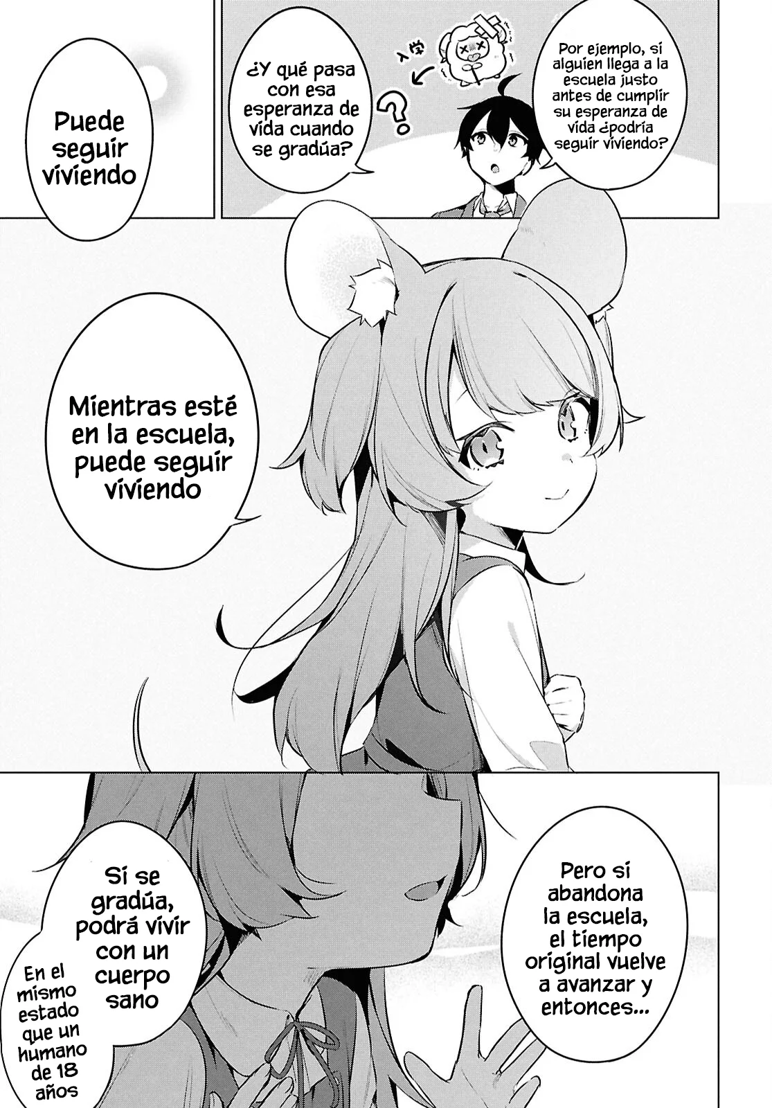 Jingai Kyoushitsu no Ningen Kirai Kyoushi ~Hitoma-sensei, Watashi-tachi ni Ningen wo Oshiete kuremasu ka….?~ Capítulo 23 - Page 9