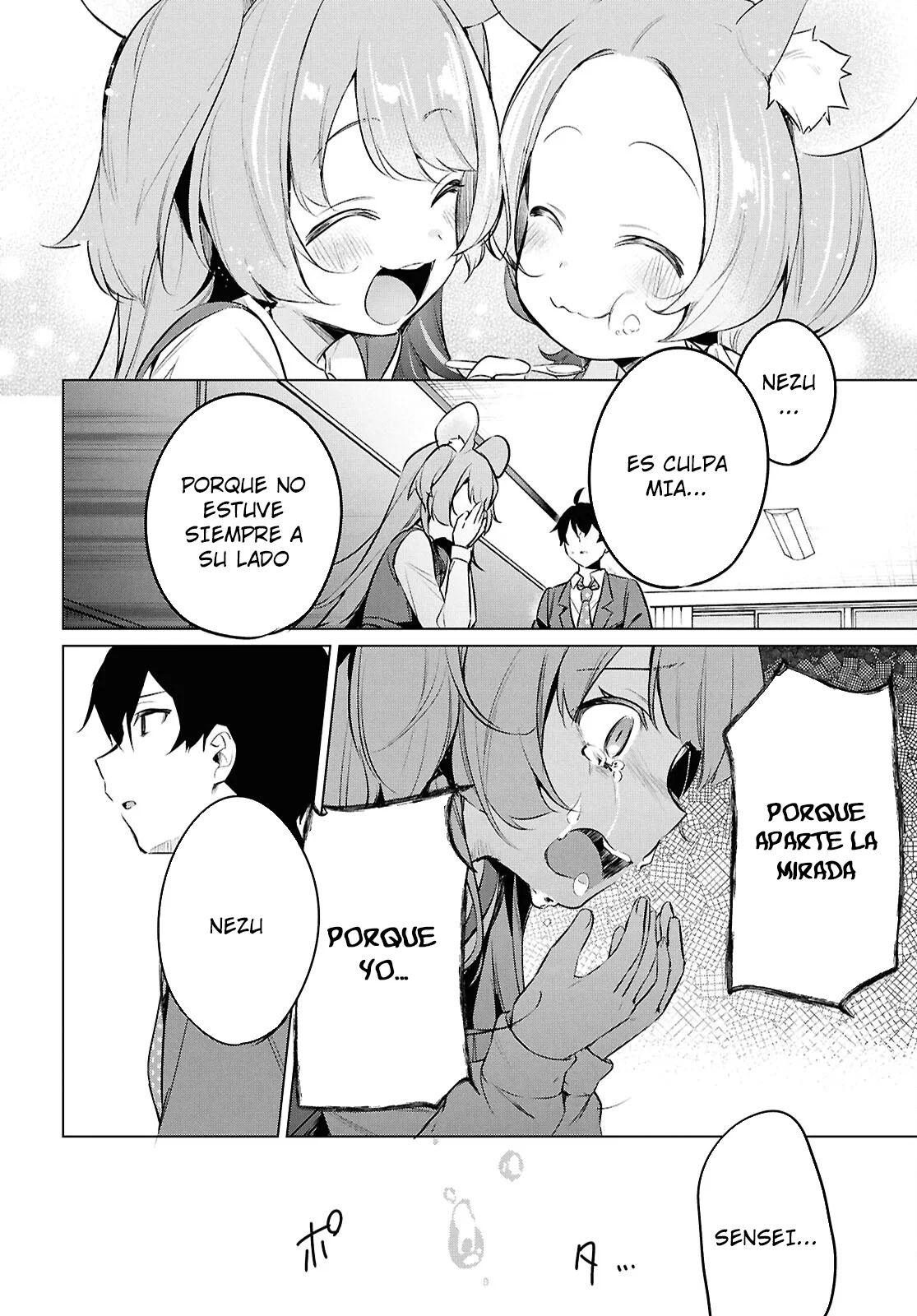 Jingai Kyoushitsu no Ningen Kirai Kyoushi ~Hitoma-sensei, Watashi-tachi ni Ningen wo Oshiete kuremasu ka….?~ Capítulo 24 - Page 10