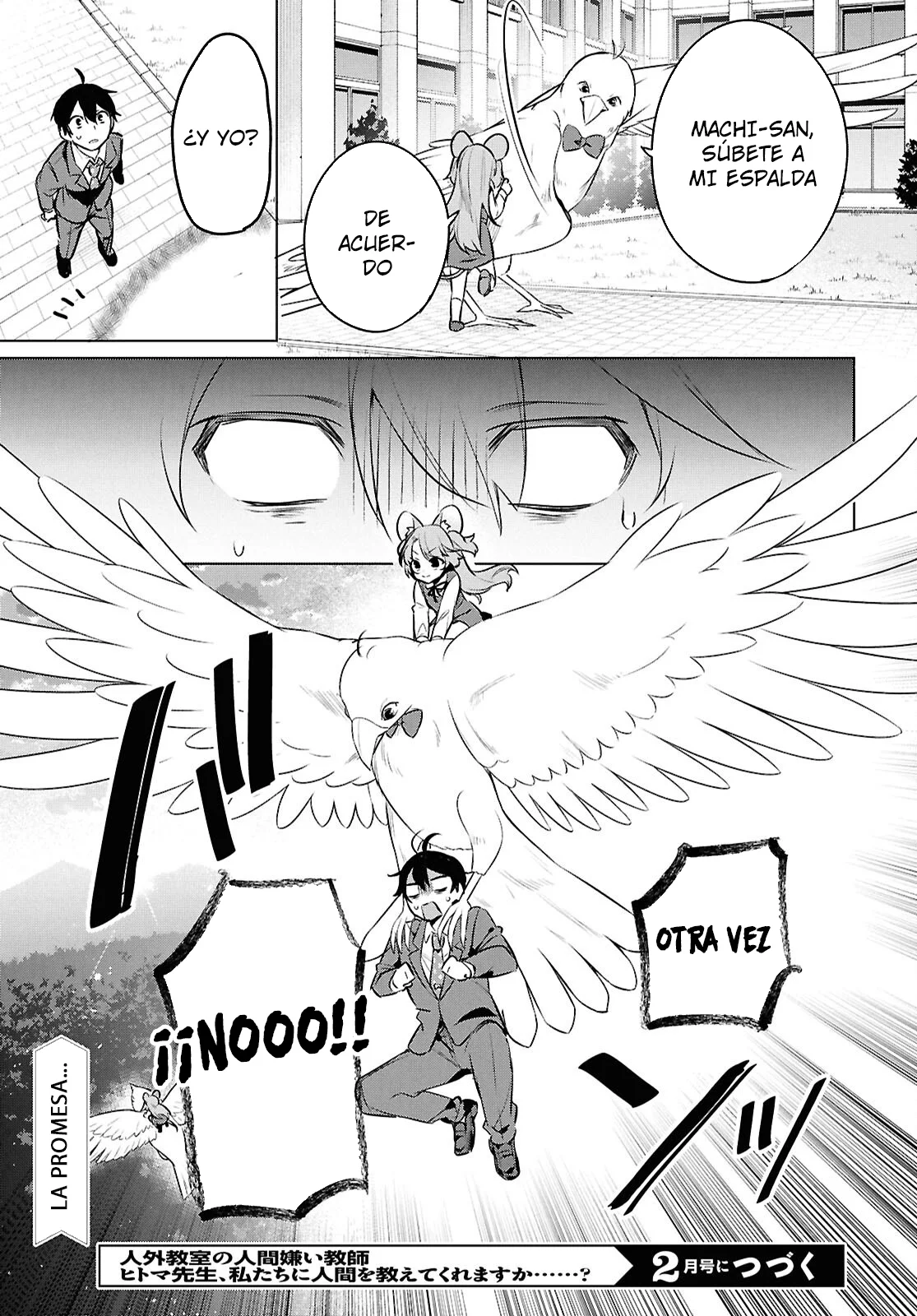 Jingai Kyoushitsu no Ningen Kirai Kyoushi ~Hitoma-sensei, Watashi-tachi ni Ningen wo Oshiete kuremasu ka….?~ Capítulo 24 - Page 27