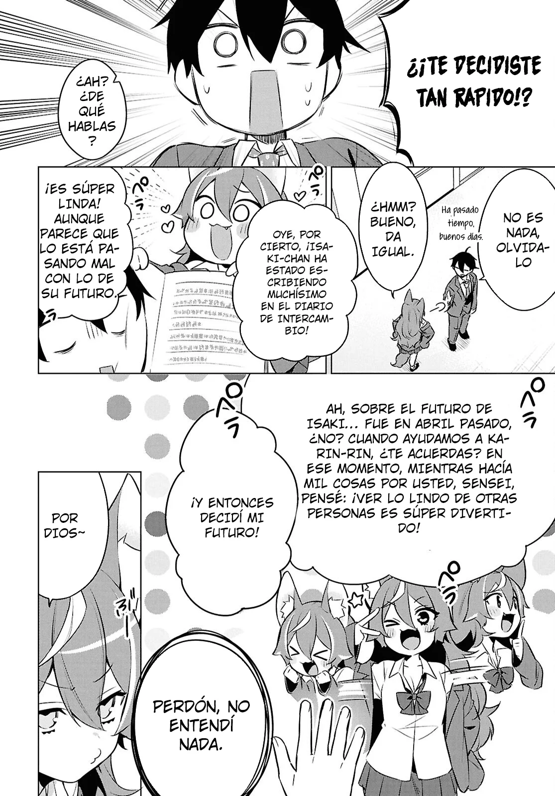 Jingai Kyoushitsu no Ningen Kirai Kyoushi ~Hitoma-sensei, Watashi-tachi ni Ningen wo Oshiete kuremasu ka….?~ Capítulo 26 - Page 14