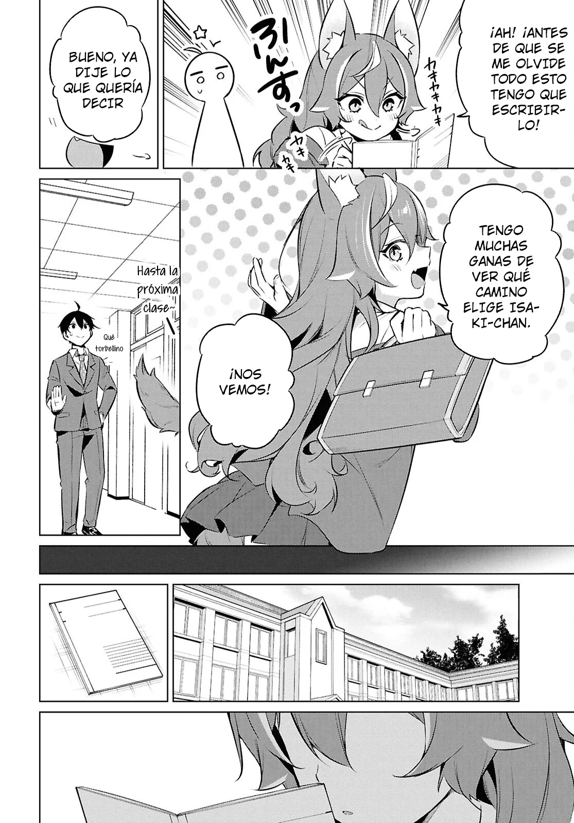 Jingai Kyoushitsu no Ningen Kirai Kyoushi ~Hitoma-sensei, Watashi-tachi ni Ningen wo Oshiete kuremasu ka….?~ Capítulo 26 - Page 18