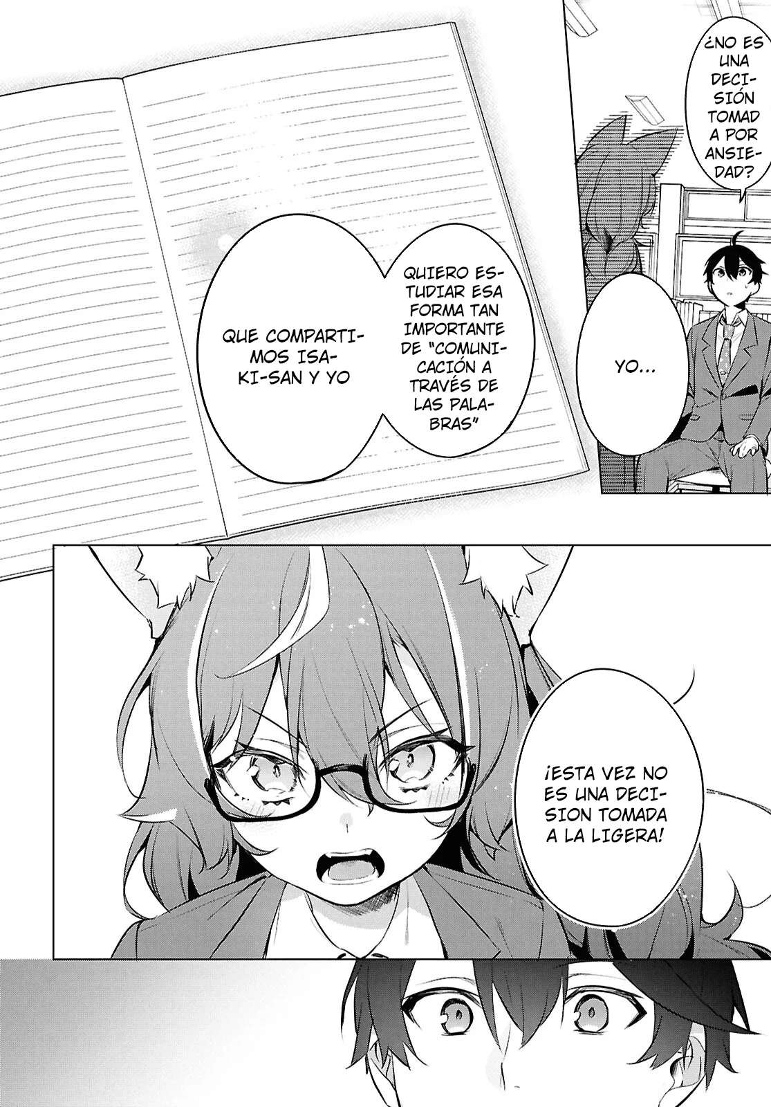 Jingai Kyoushitsu no Ningen Kirai Kyoushi ~Hitoma-sensei, Watashi-tachi ni Ningen wo Oshiete kuremasu ka….?~ Capítulo 26 - Page 20