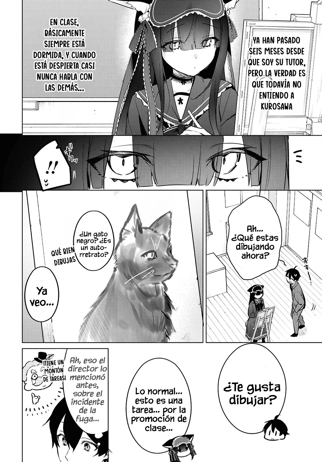 Jingai Kyoushitsu no Ningen Kirai Kyoushi ~Hitoma-sensei, Watashi-tachi ni Ningen wo Oshiete kuremasu ka….?~ Capítulo 27 - Page 12