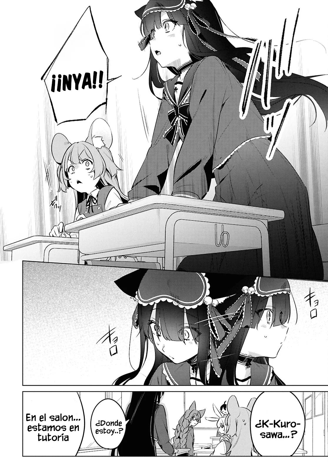 Jingai Kyoushitsu no Ningen Kirai Kyoushi ~Hitoma-sensei, Watashi-tachi ni Ningen wo Oshiete kuremasu ka….?~ Capítulo 27 - Page 22