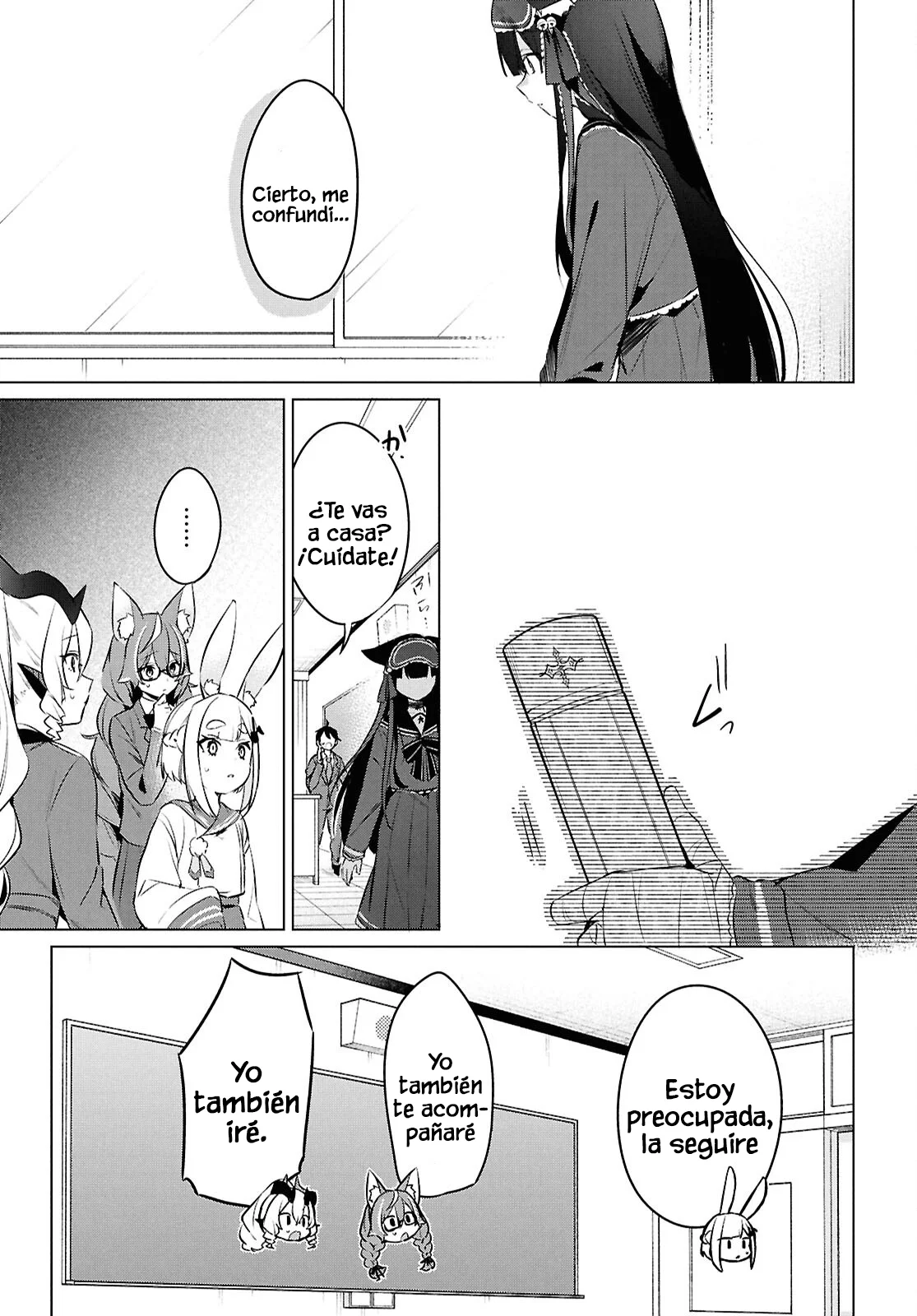 Jingai Kyoushitsu no Ningen Kirai Kyoushi ~Hitoma-sensei, Watashi-tachi ni Ningen wo Oshiete kuremasu ka….?~ Capítulo 27 - Page 23