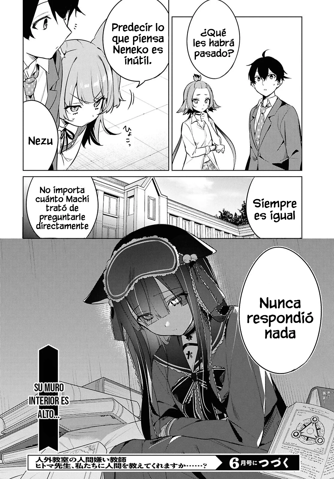 Jingai Kyoushitsu no Ningen Kirai Kyoushi ~Hitoma-sensei, Watashi-tachi ni Ningen wo Oshiete kuremasu ka….?~ Capítulo 27 - Page 24
