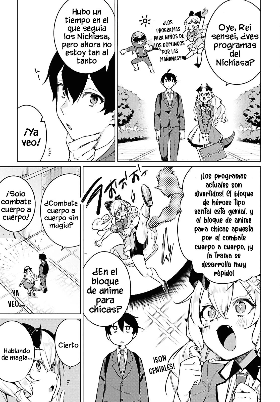 Jingai Kyoushitsu no Ningen Kirai Kyoushi ~Hitoma-sensei, Watashi-tachi ni Ningen wo Oshiete kuremasu ka….?~ Capítulo 27 - Page 7