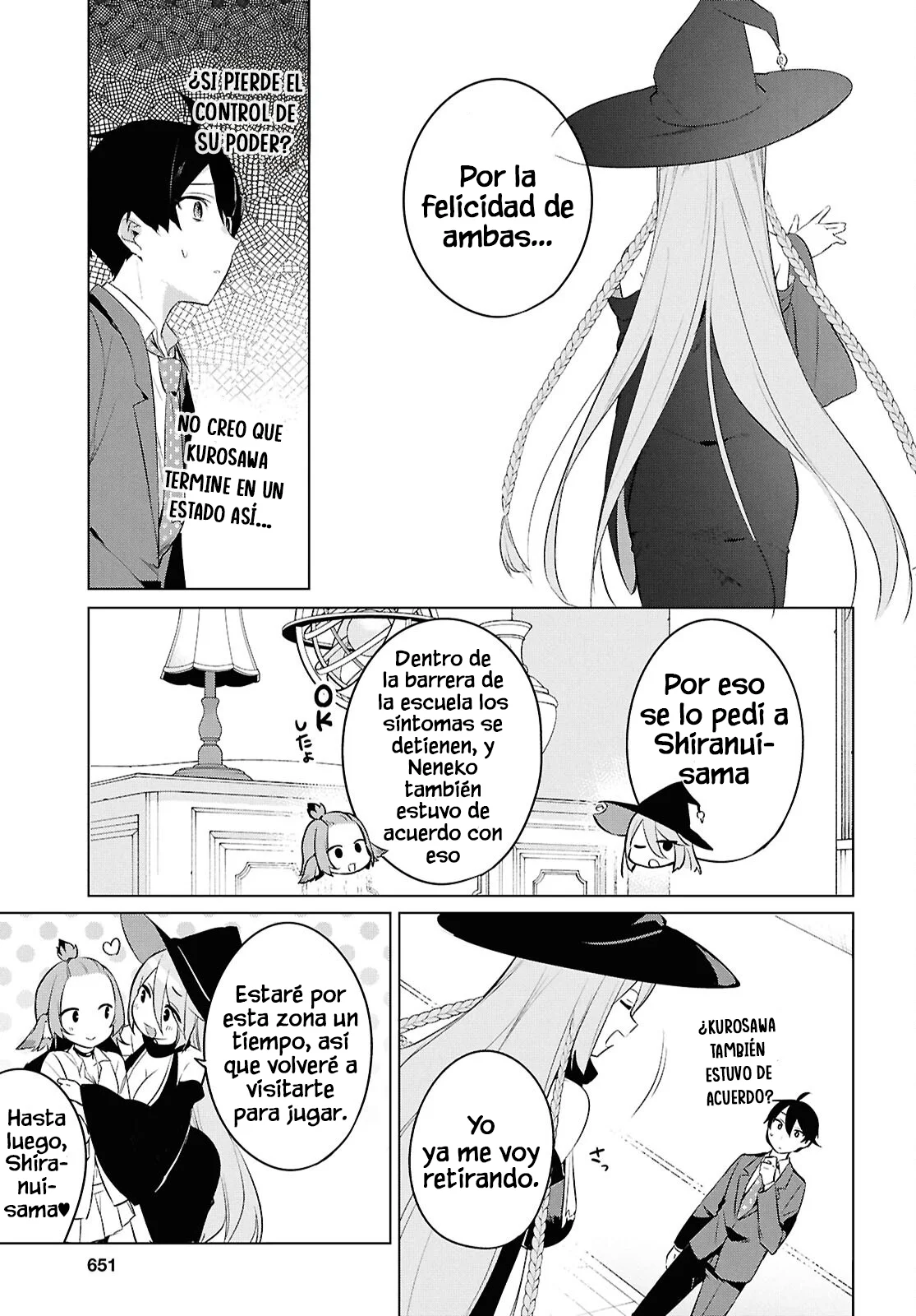 Jingai Kyoushitsu no Ningen Kirai Kyoushi ~Hitoma-sensei, Watashi-tachi ni Ningen wo Oshiete kuremasu ka….?~ Capítulo 28.1 - Page 10